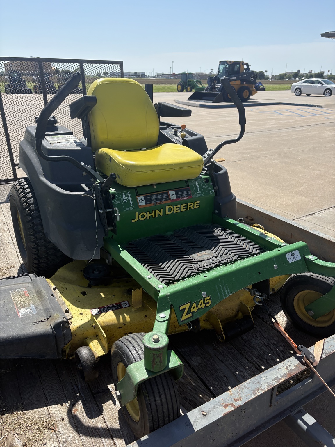 2012 John Deere Z445 Lawn Mower