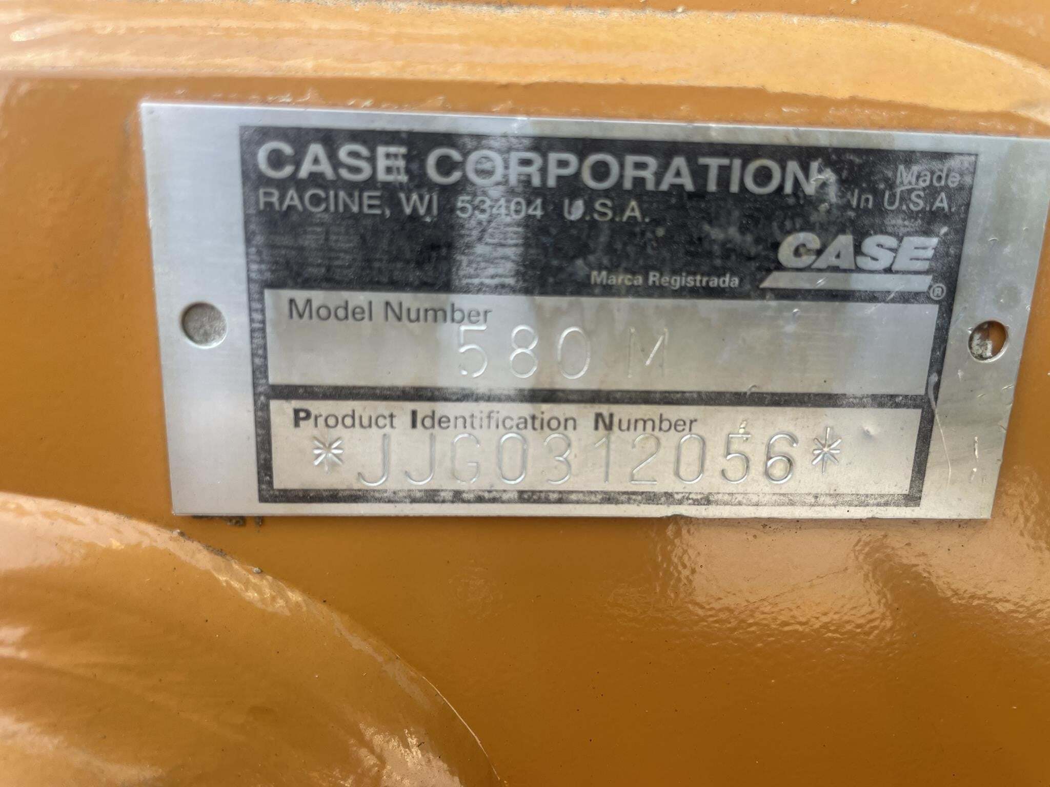 2000 Case 580M TURBO Backhoe