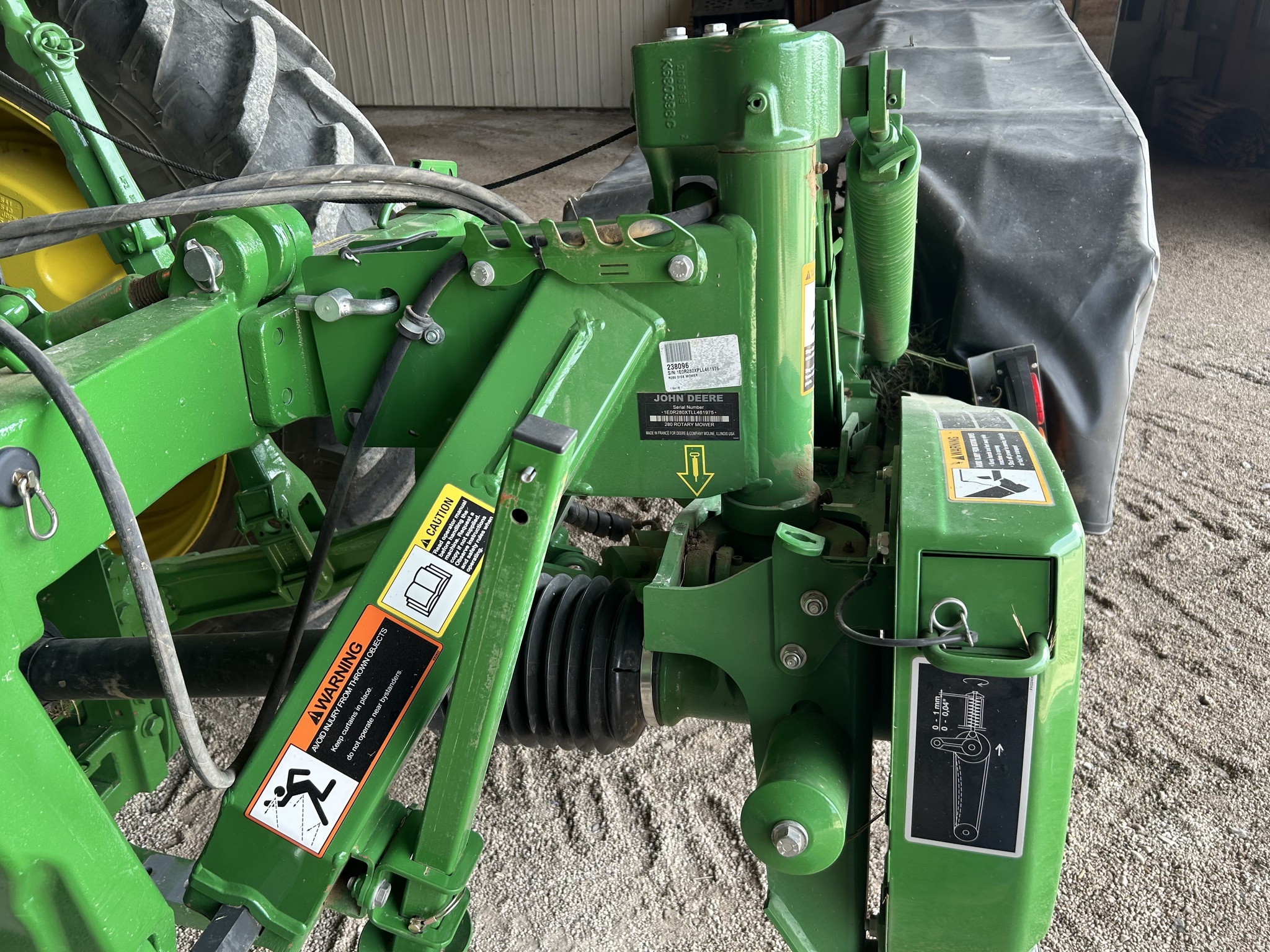 2020 John Deere R280 Disk Mower