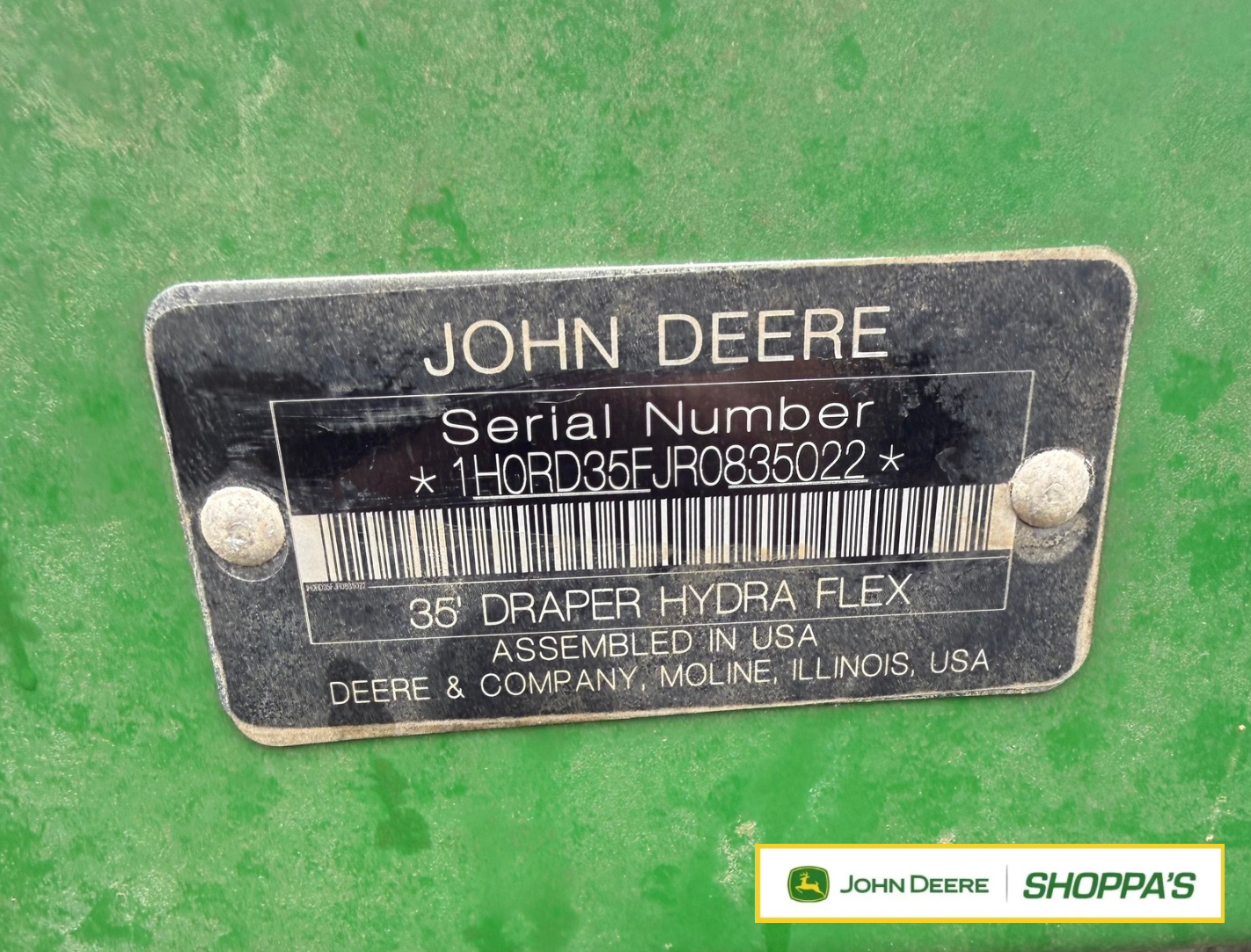 2025 John Deere RDF 35 Platform