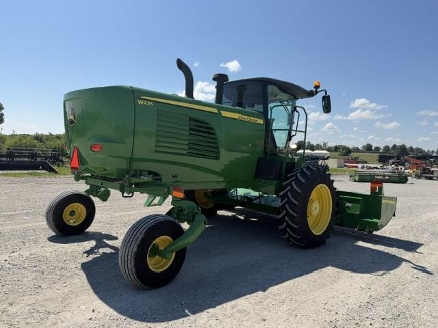  John Deere W235 Self-Propelled Windrowers and Swather