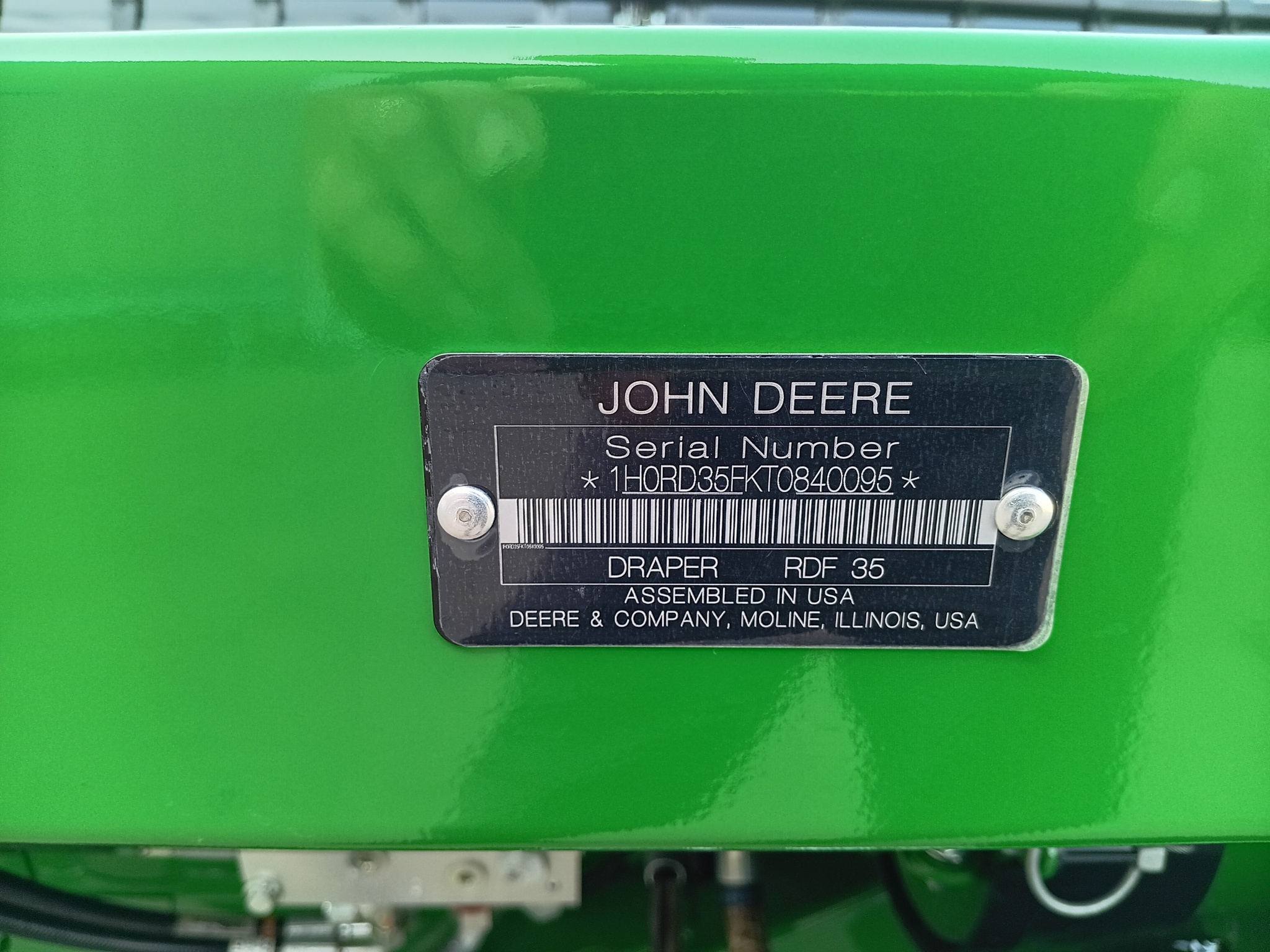 2026 John Deere RDF 35 Platform