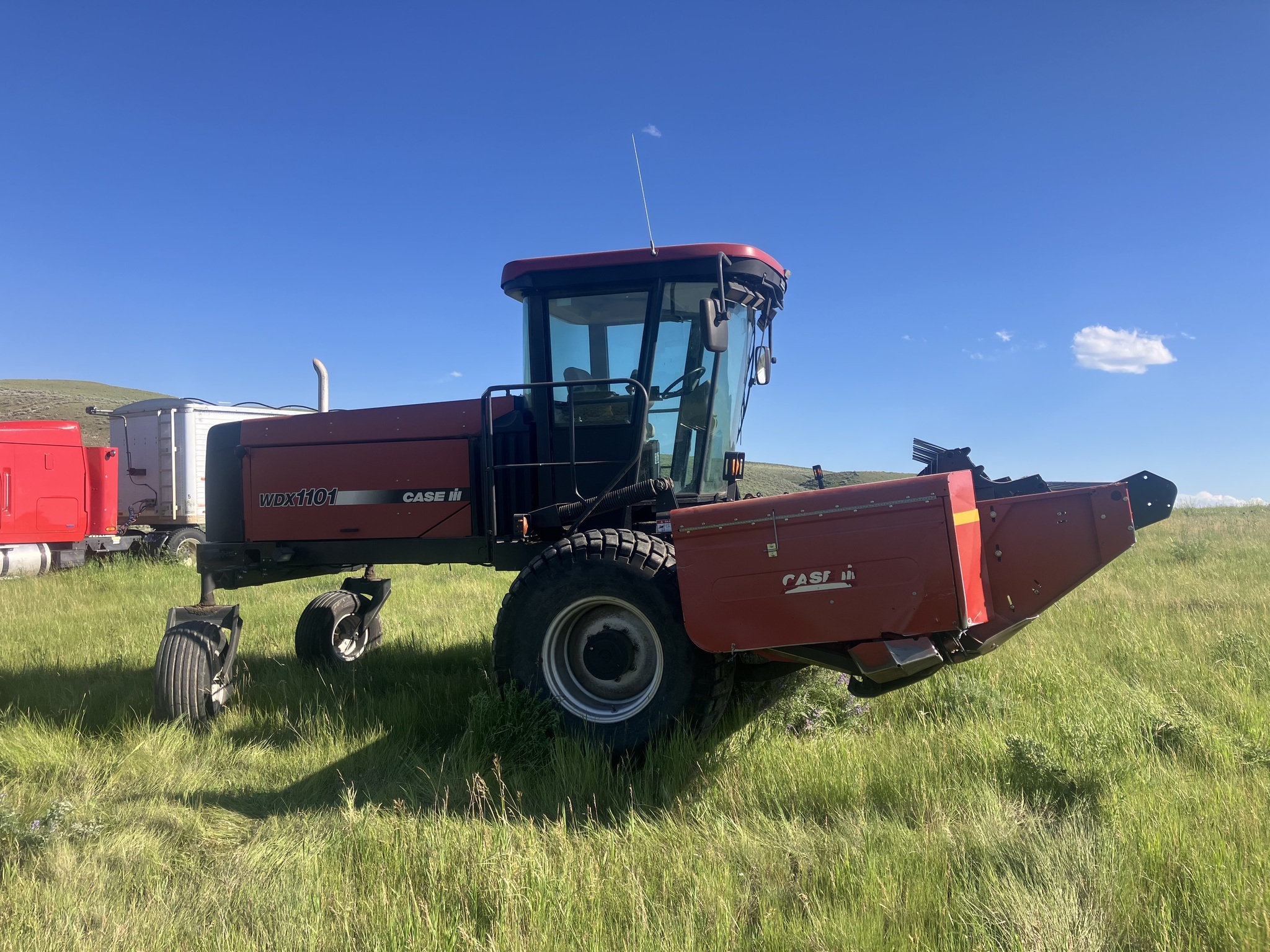 2002 Case IH WDX1101 Self-Propelled Windrowers and Swather