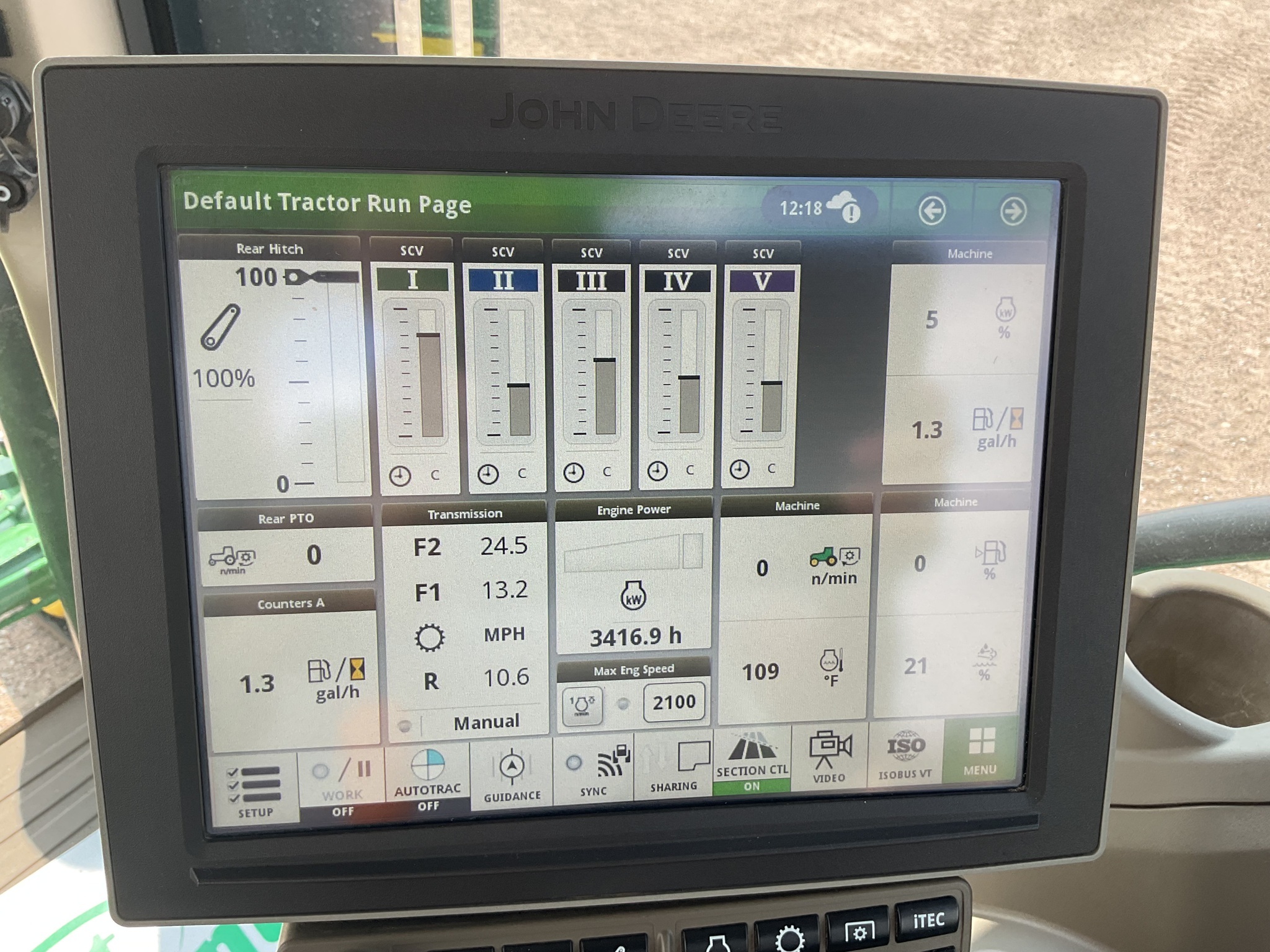 2021 John Deere 8RX 370 Tractor