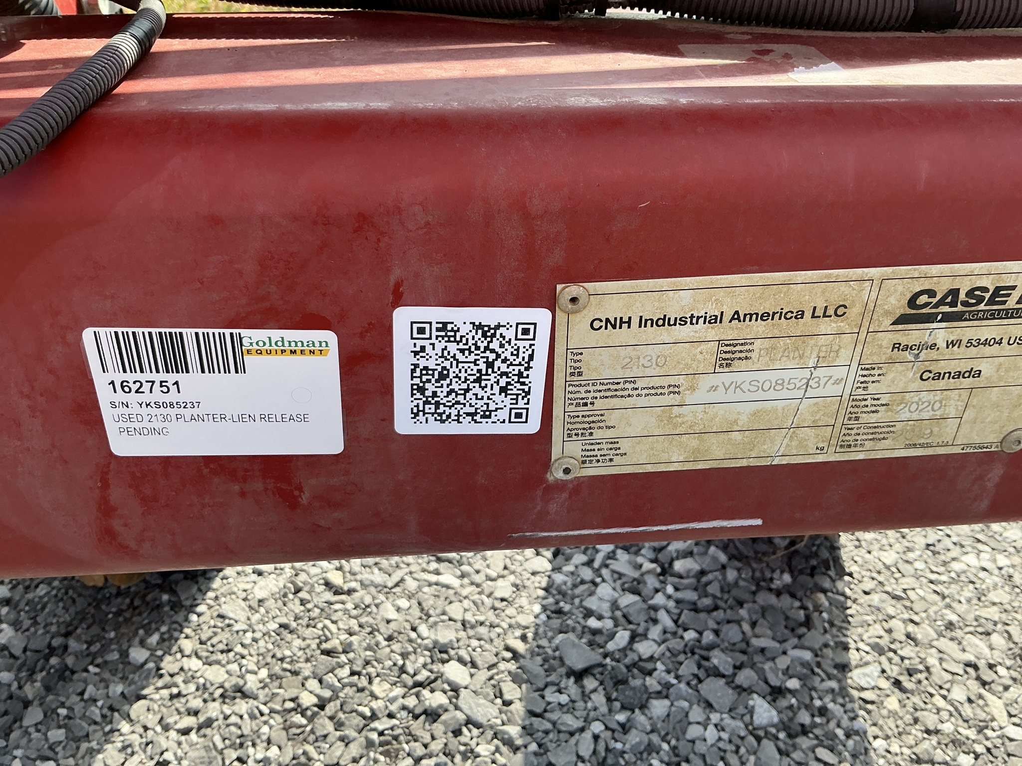 2020 Case IH 2130 Planter