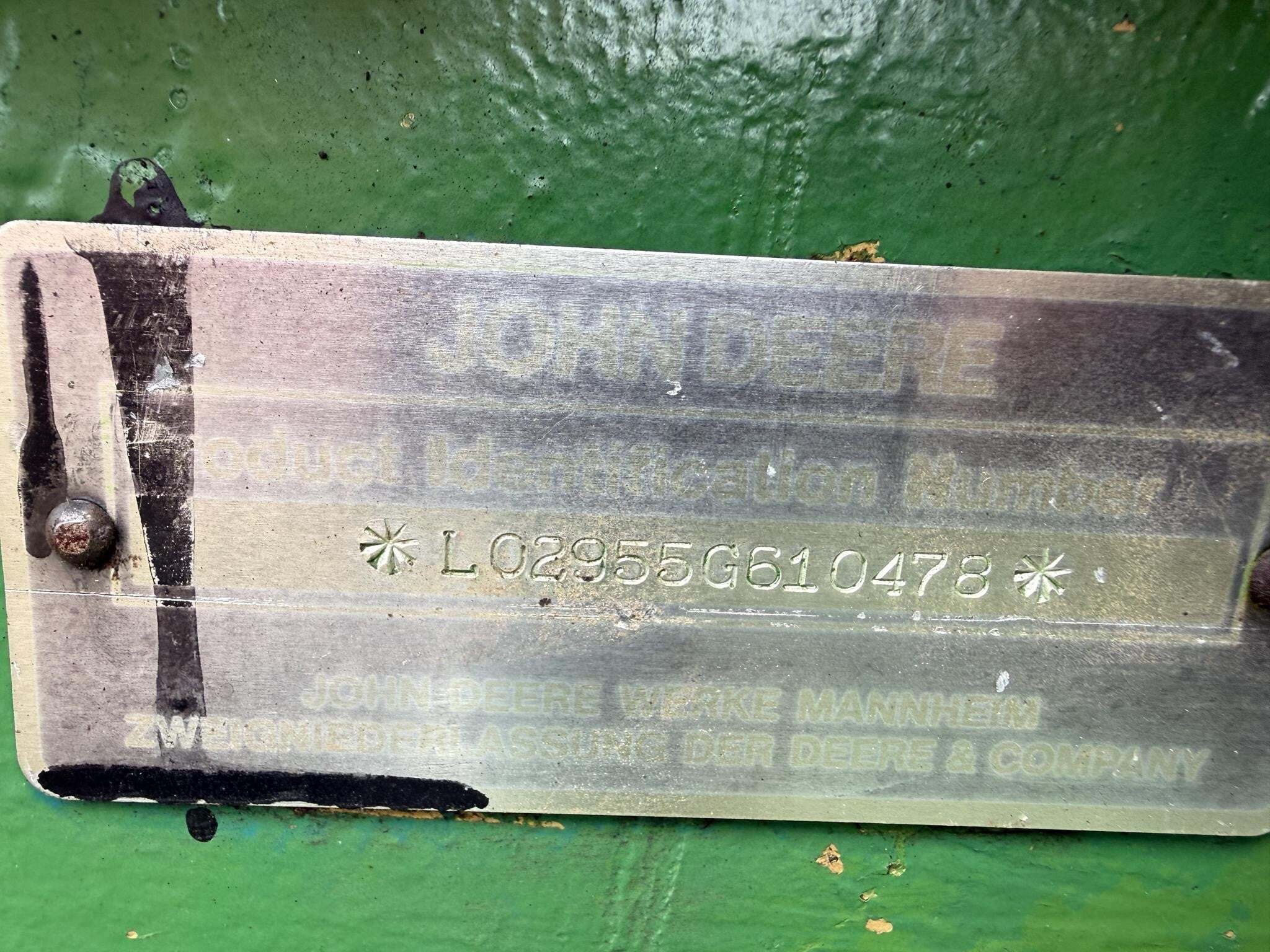 1987 John Deere 2955 Tractor