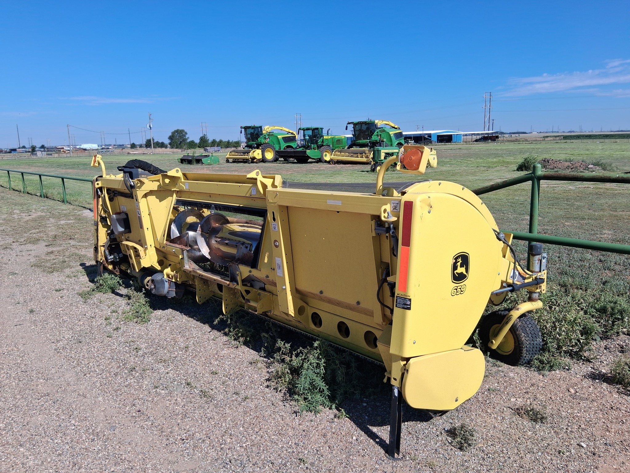 2022 John Deere 659 Forage Harvester Head