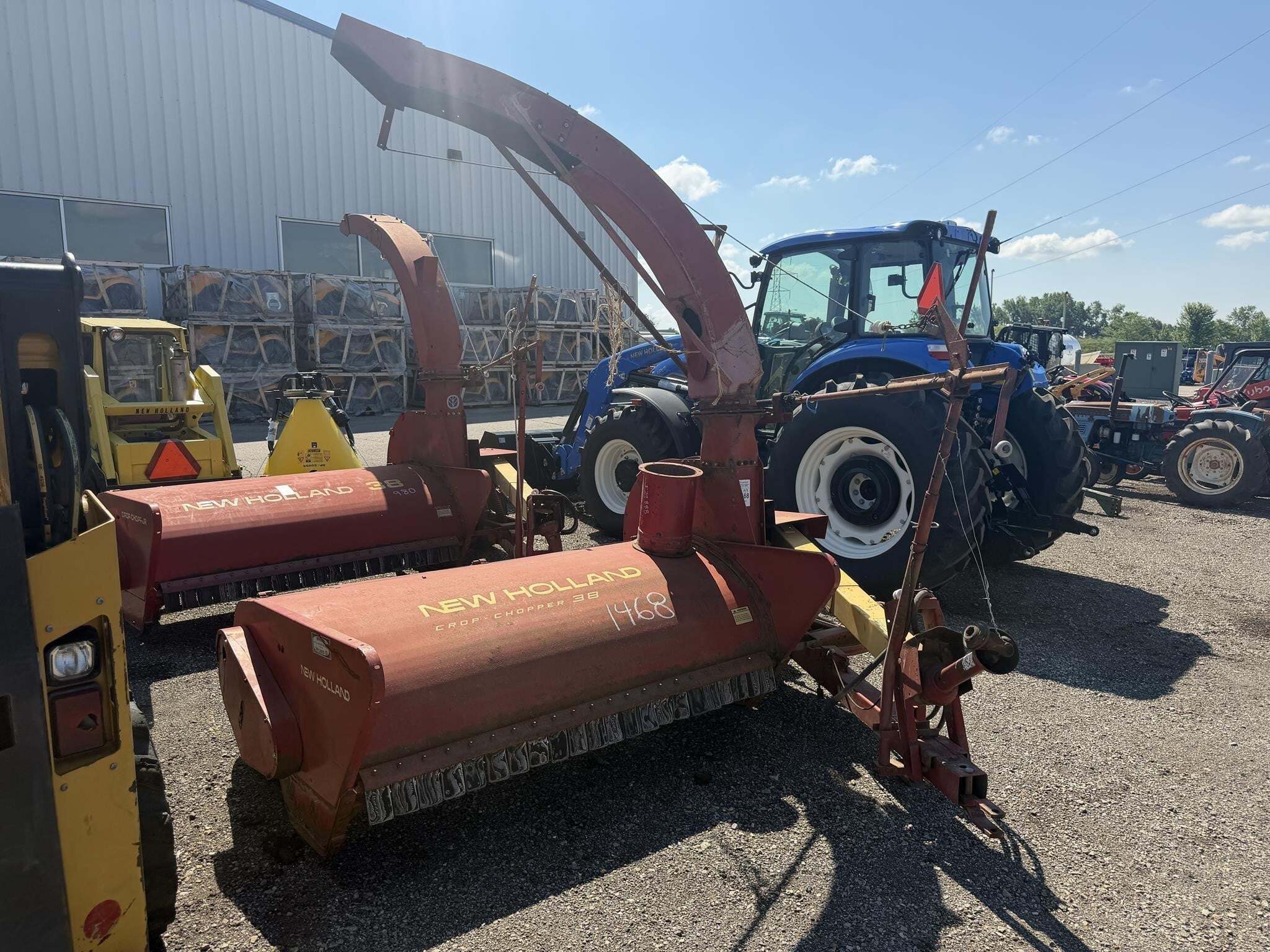 1987 New Holland 38 Pull-Type Forage Harvester