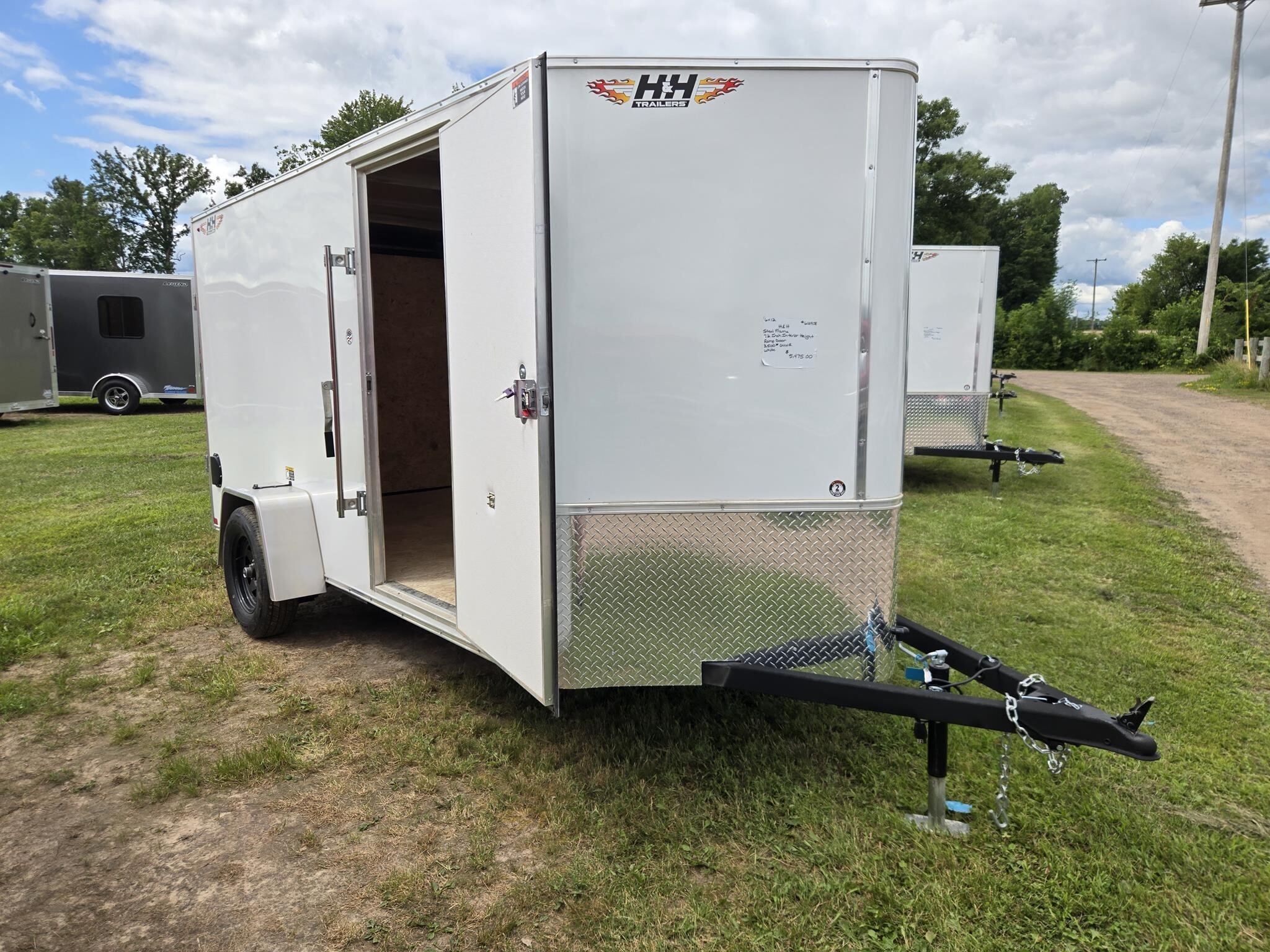 2026 H & H Trailers 6x12 Box Trucks/Trailer