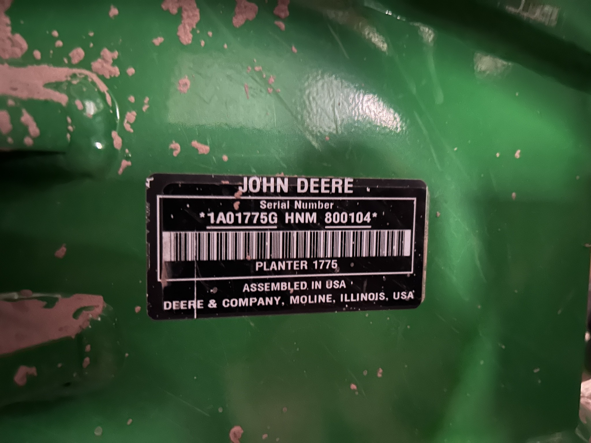 2023 John Deere 1775NT Planter