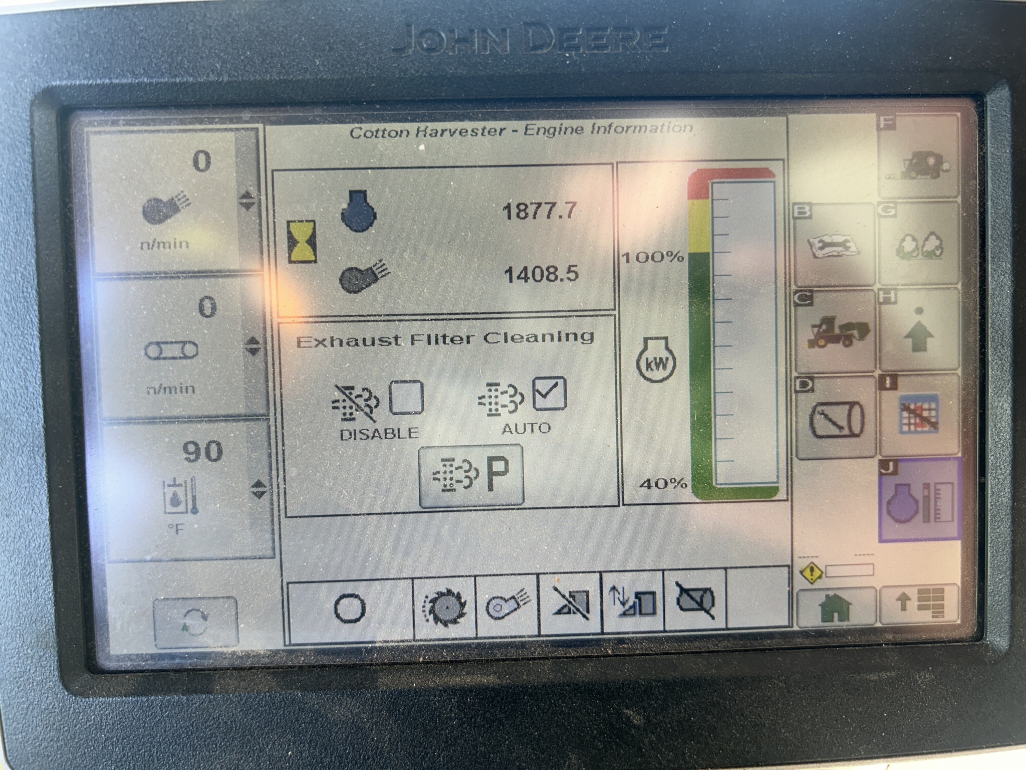2018 John Deere CS690 Cotton Equipment