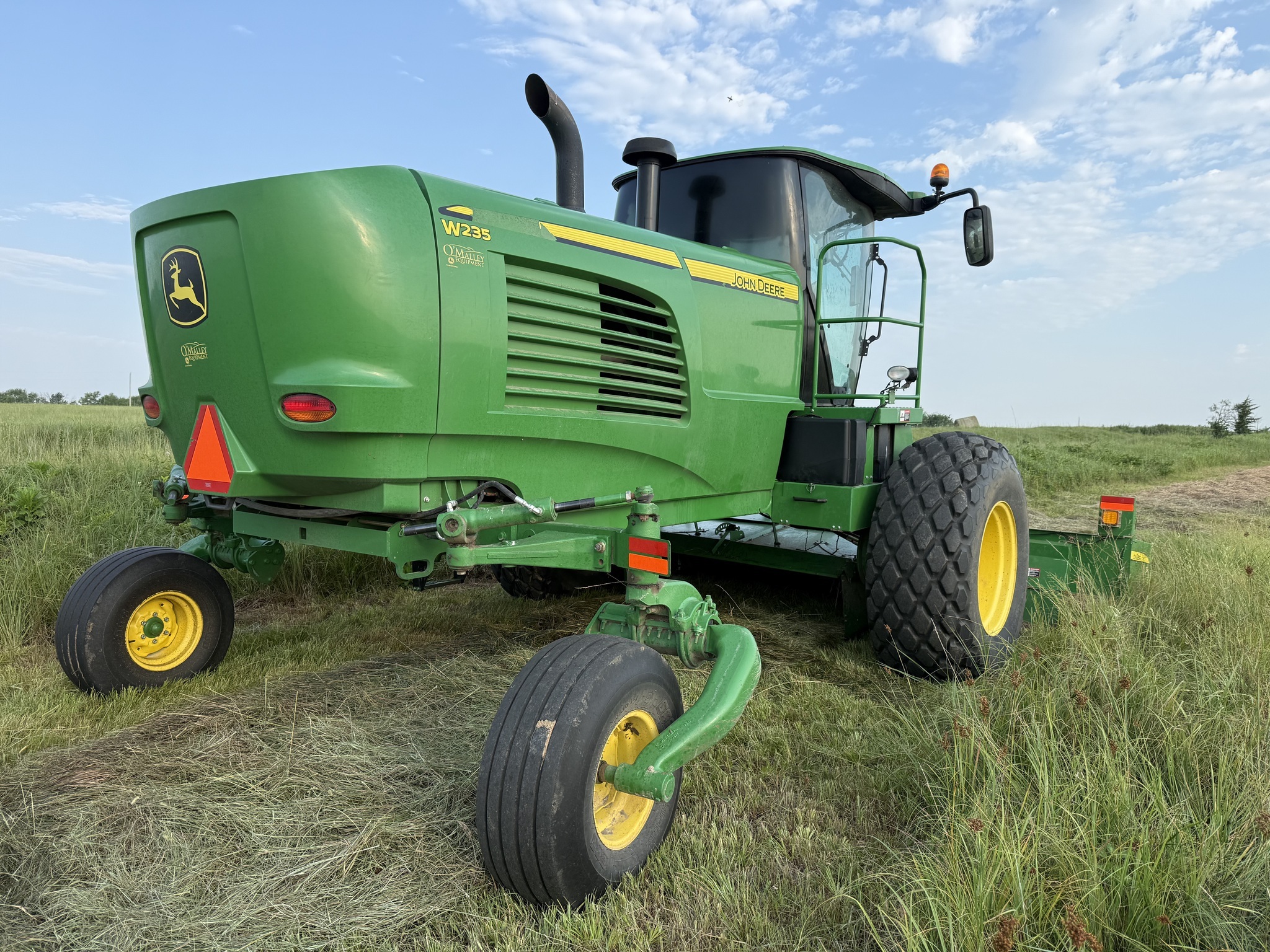 2014 John Deere W235 Self-Propelled Windrowers and Swather