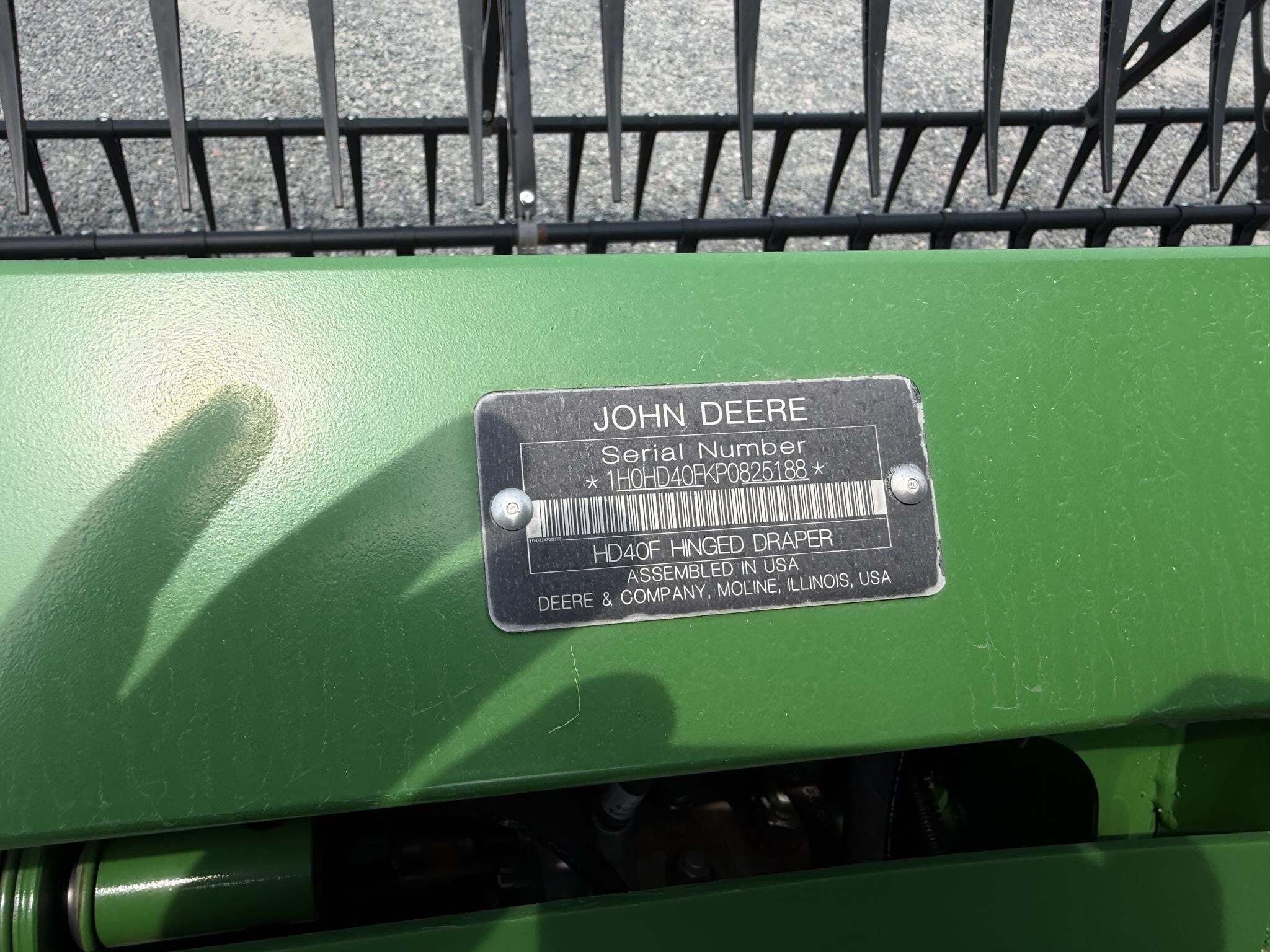 2023 John Deere HD40F Platform