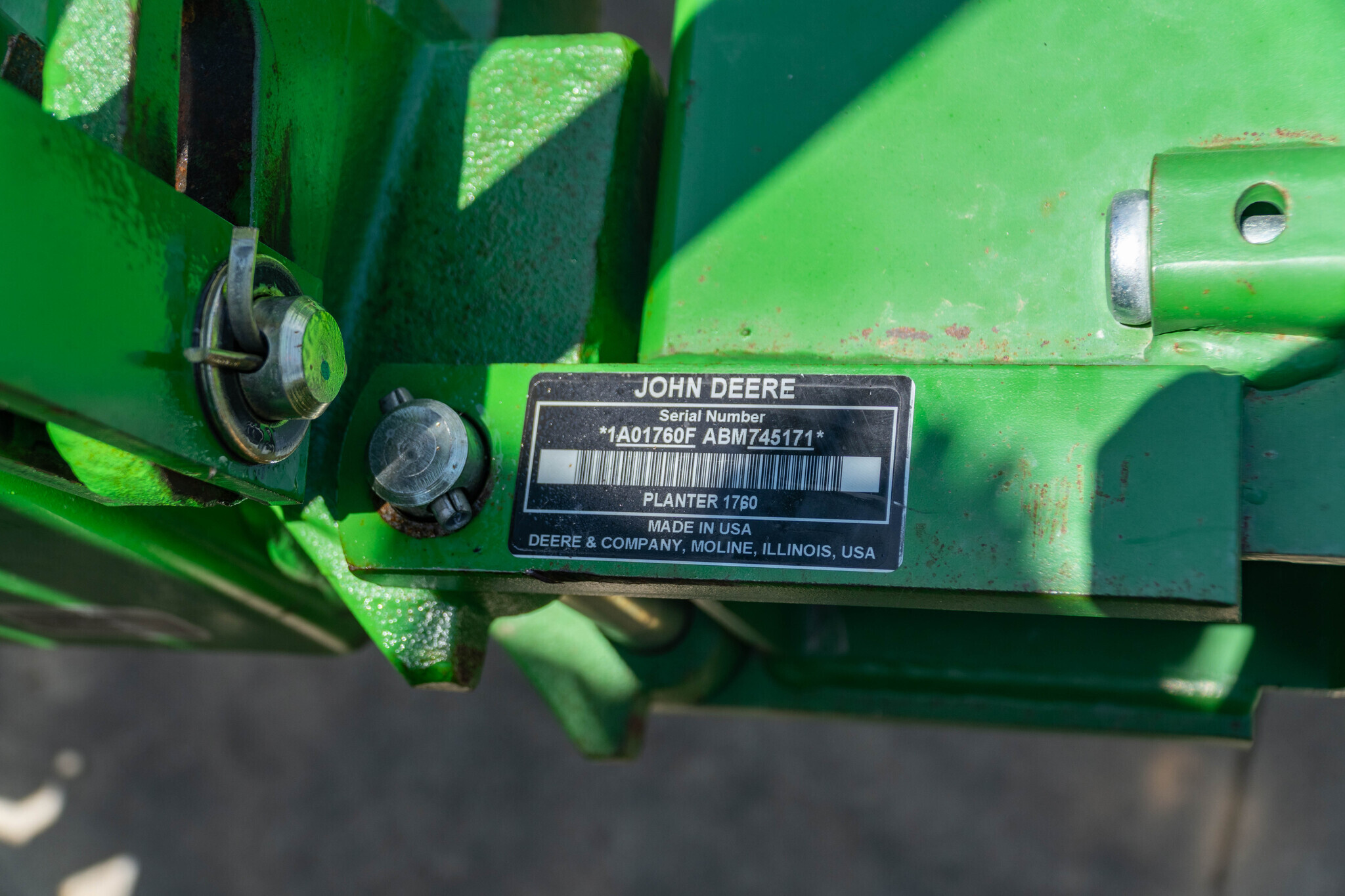 2012 John Deere 1760 Planter