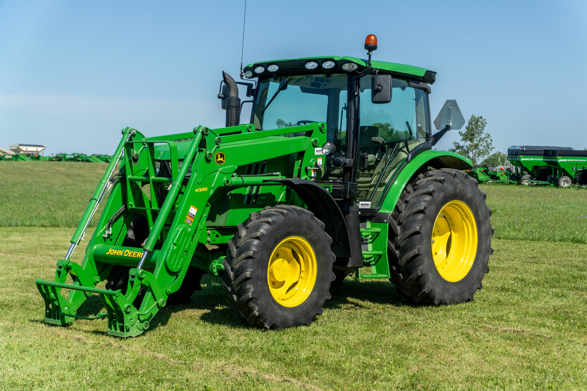 2013 John Deere 6115R Tractor