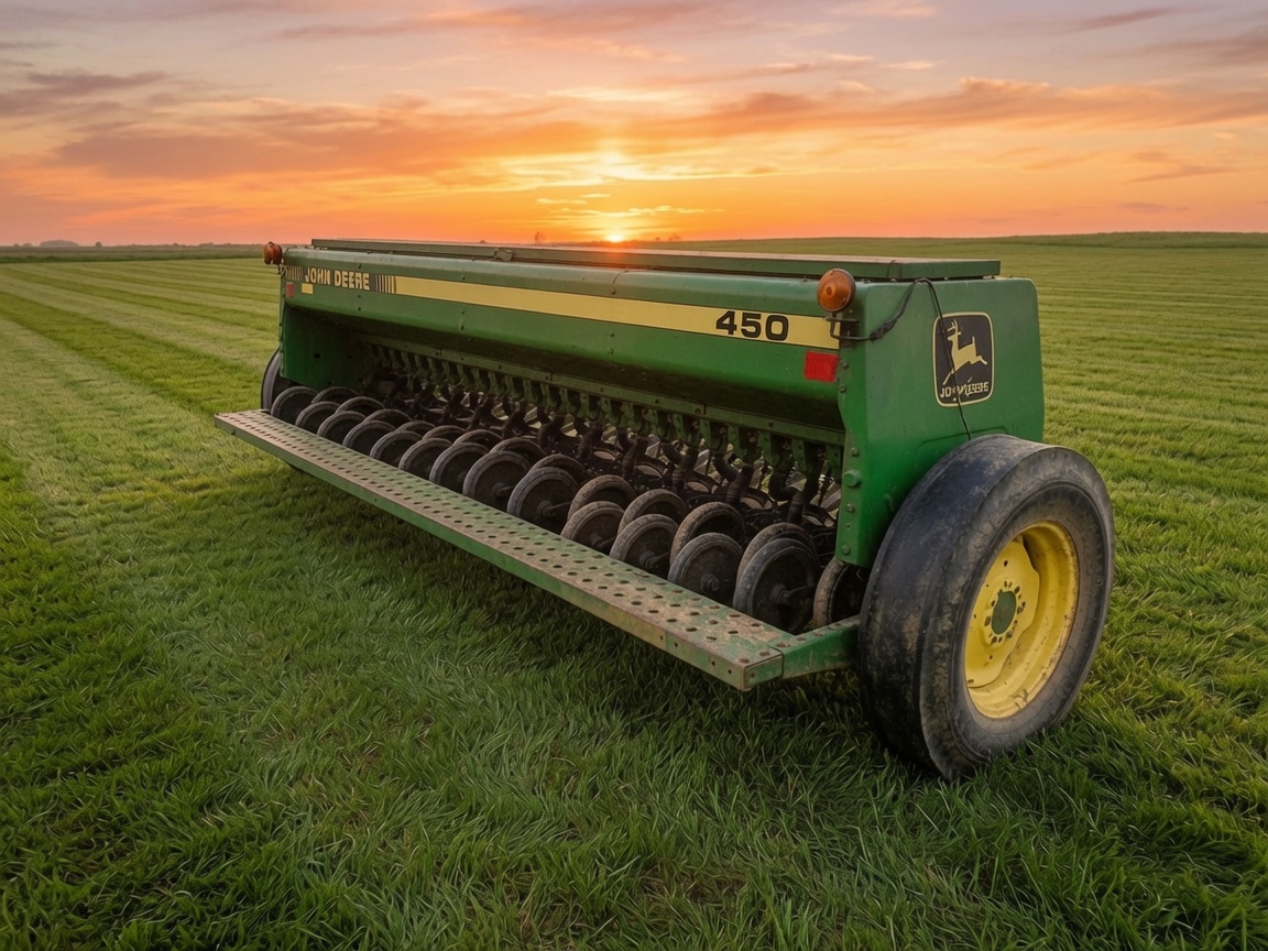 1998 John Deere 450 Drill