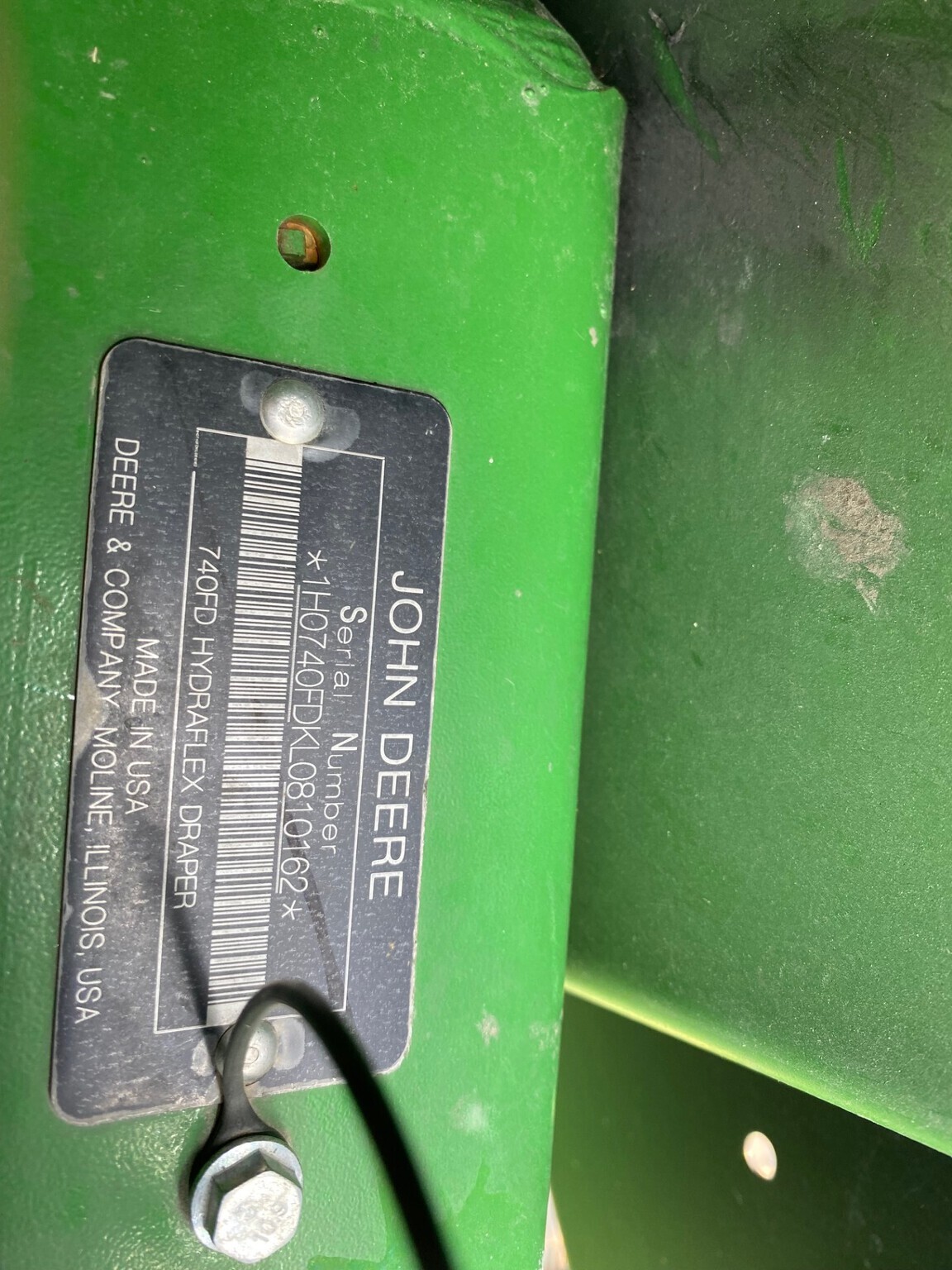 2020 John Deere 740FD Platform