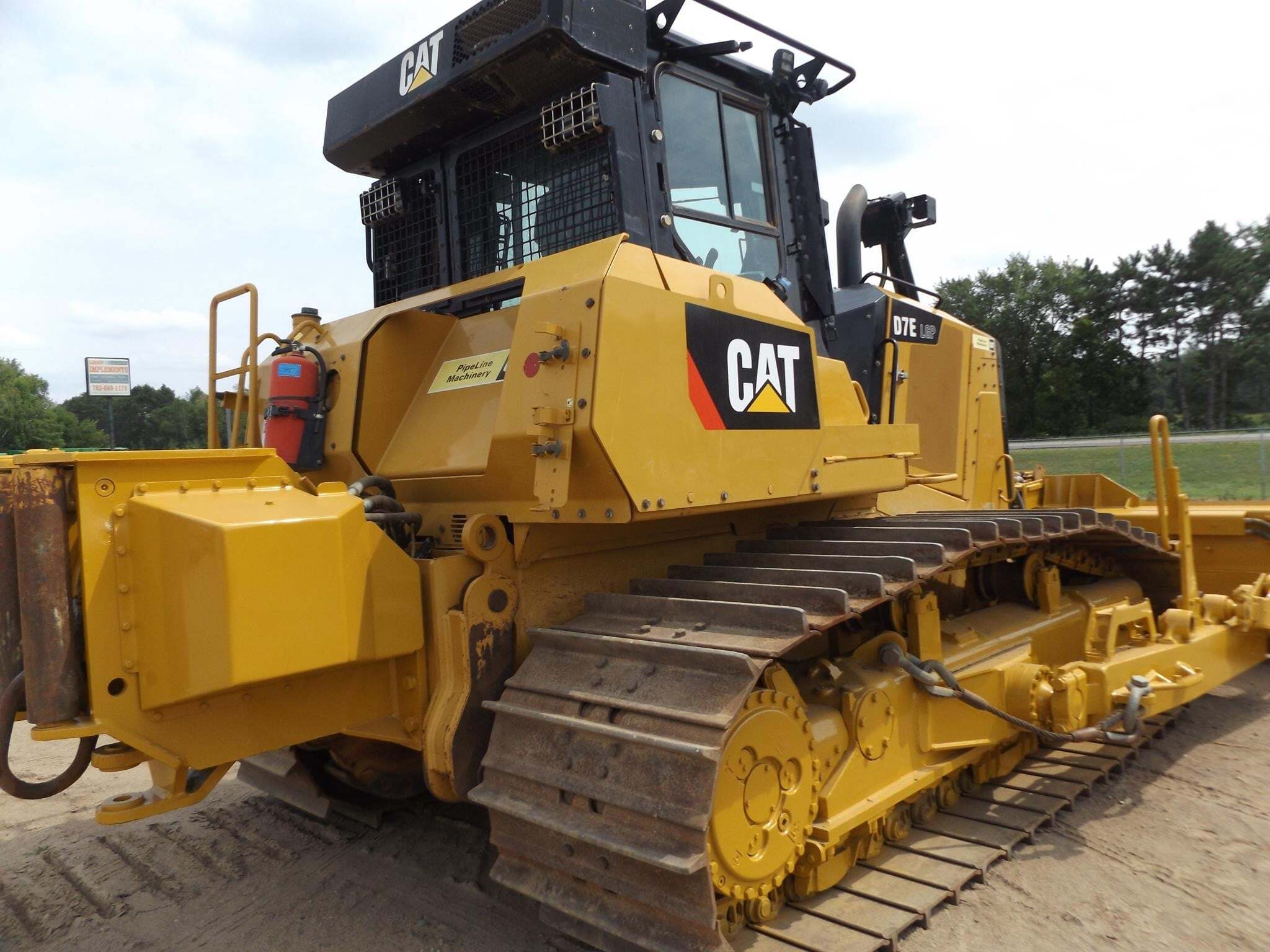 2017 Caterpillar D7E LGP Dozer