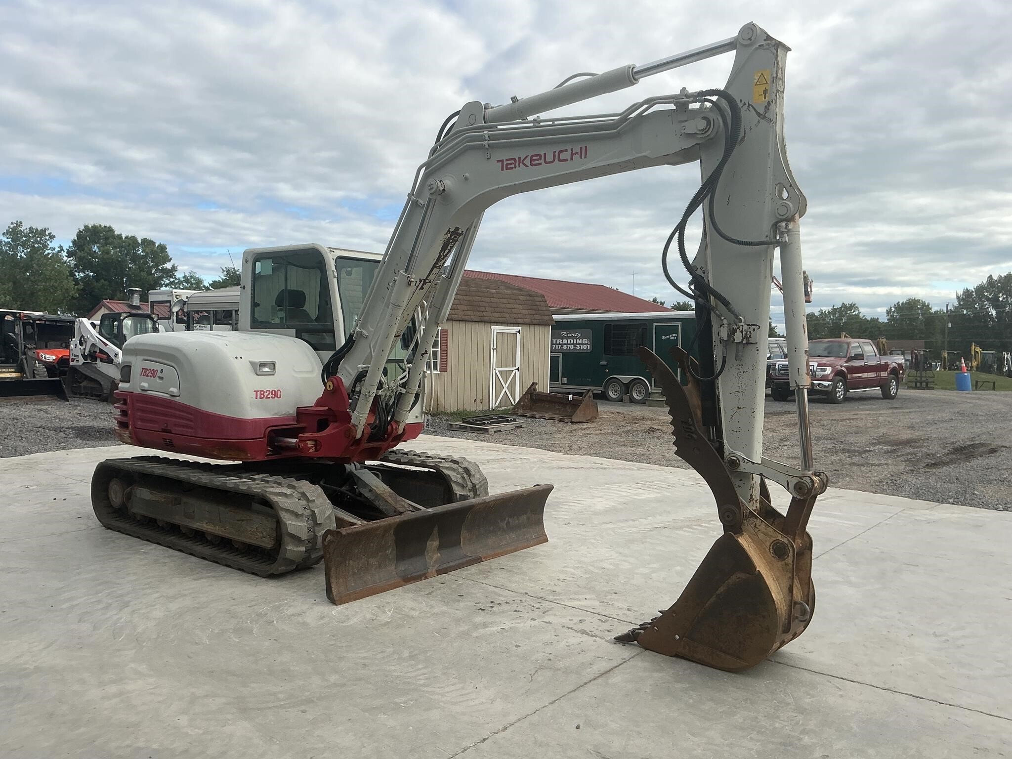 2015 Takeuchi TB290 Excavator