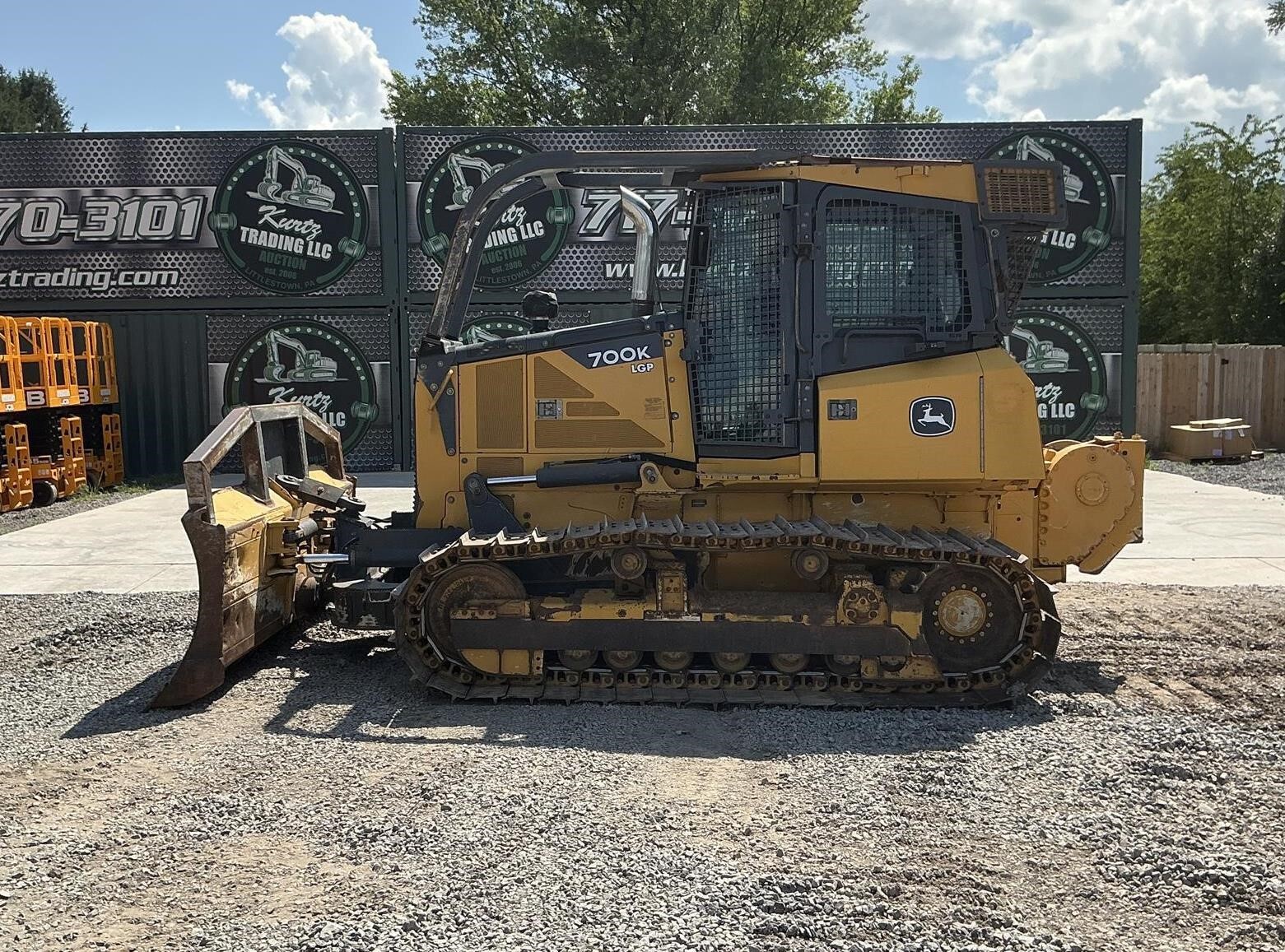 2012 Deere 700K LGP Dozer