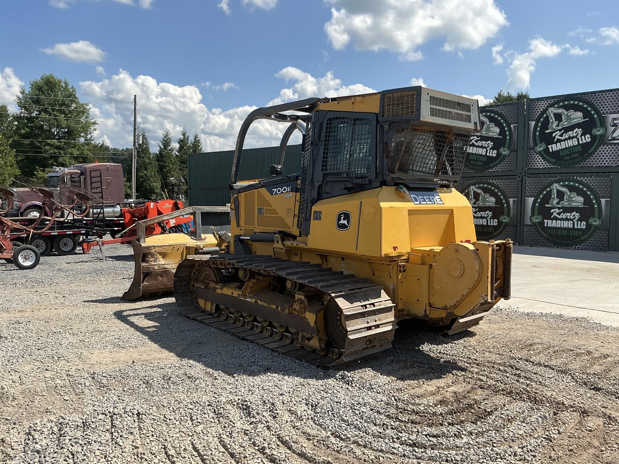 2012 Deere 700K LGP Dozer