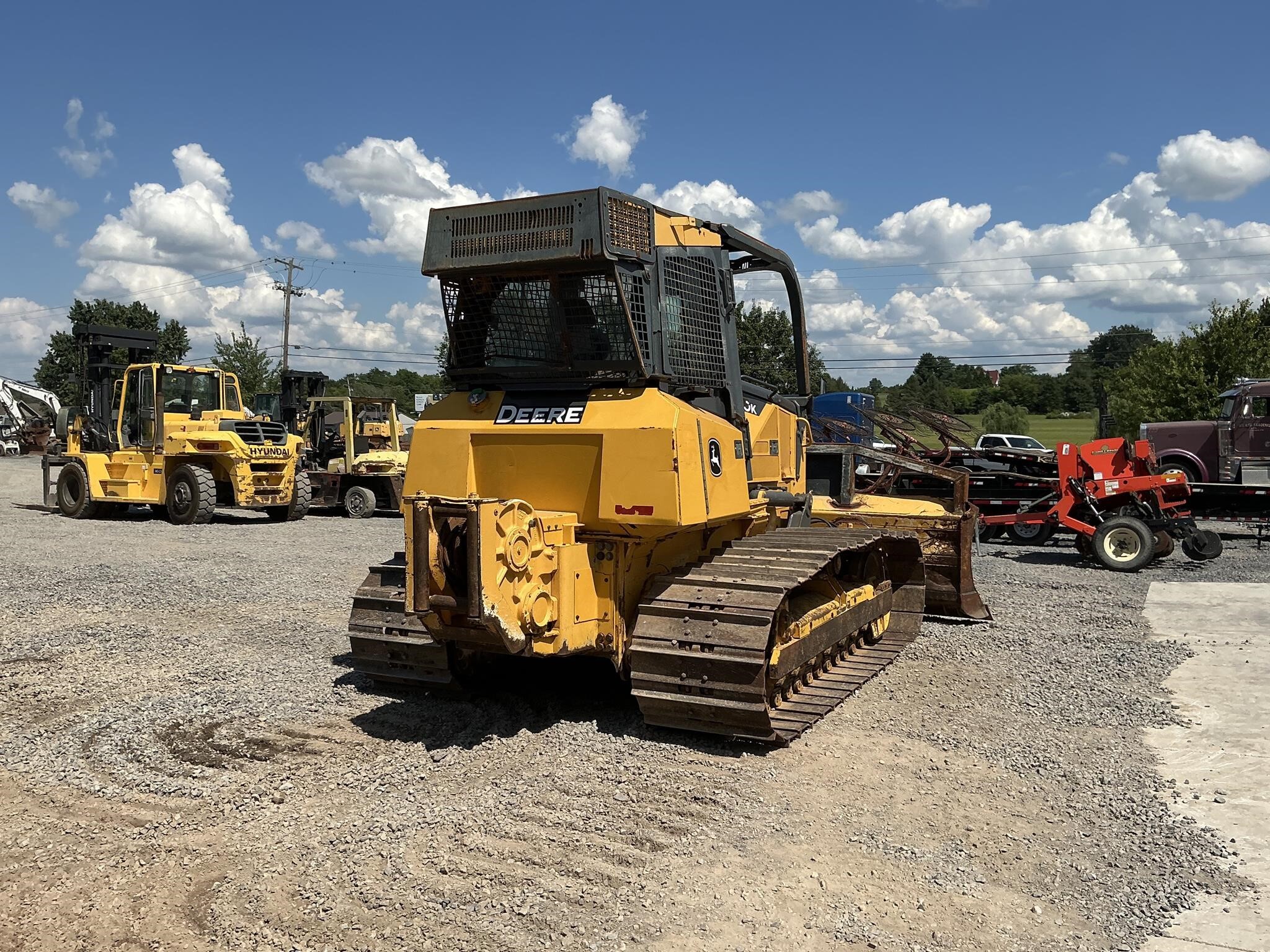 2012 Deere 700K LGP Dozer