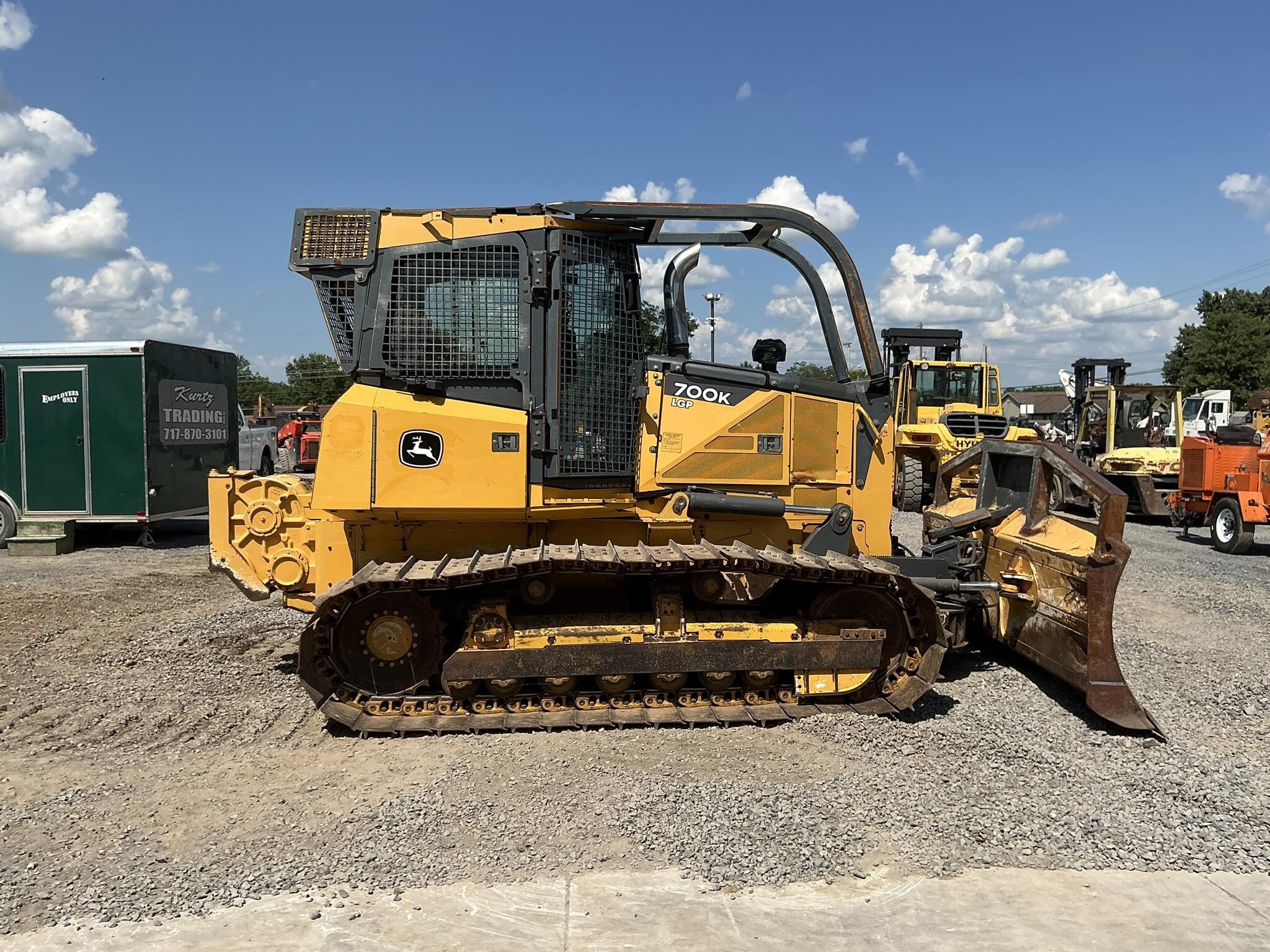 2012 Deere 700K LGP Dozer
