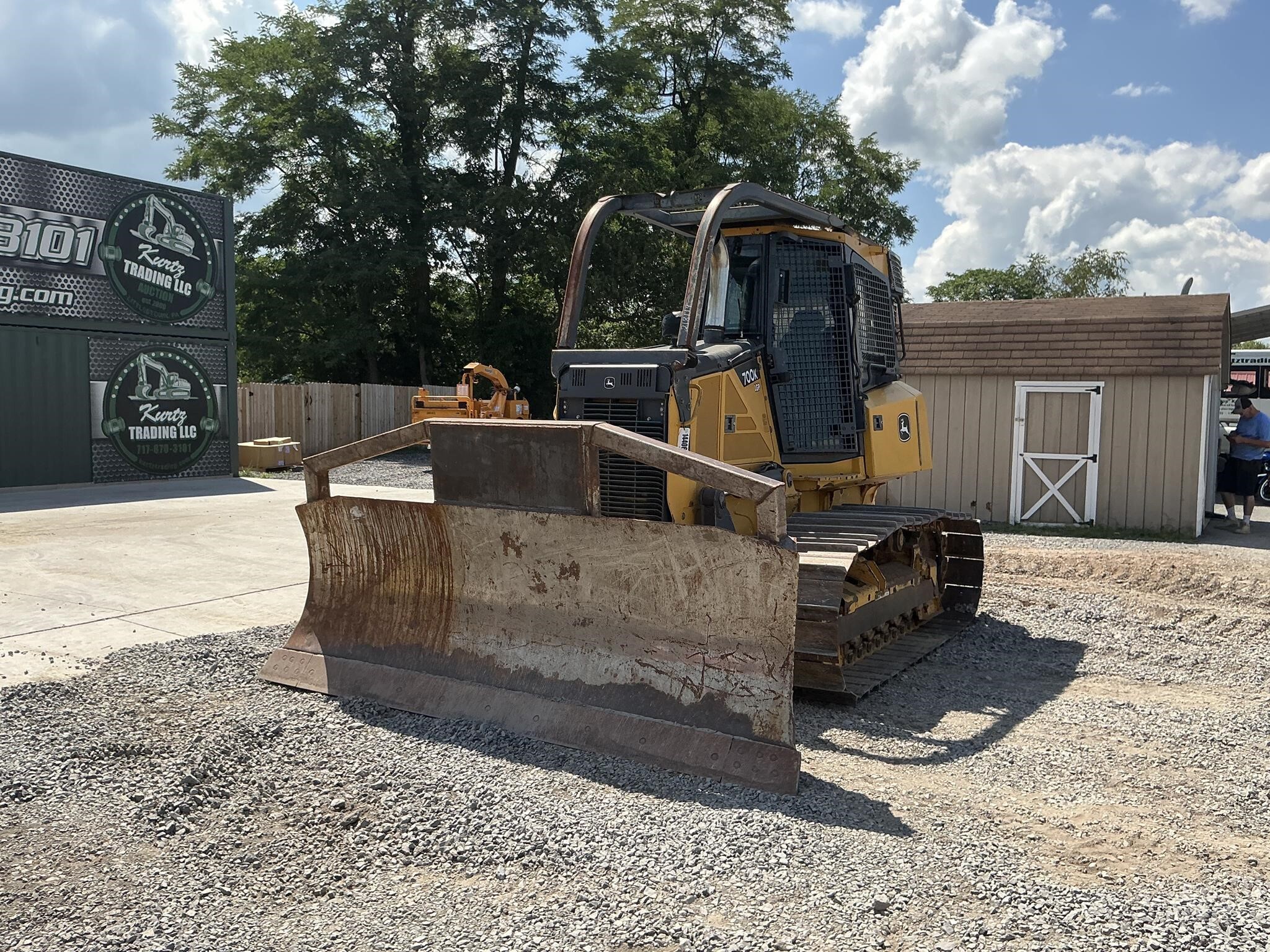 2012 Deere 700K LGP Dozer