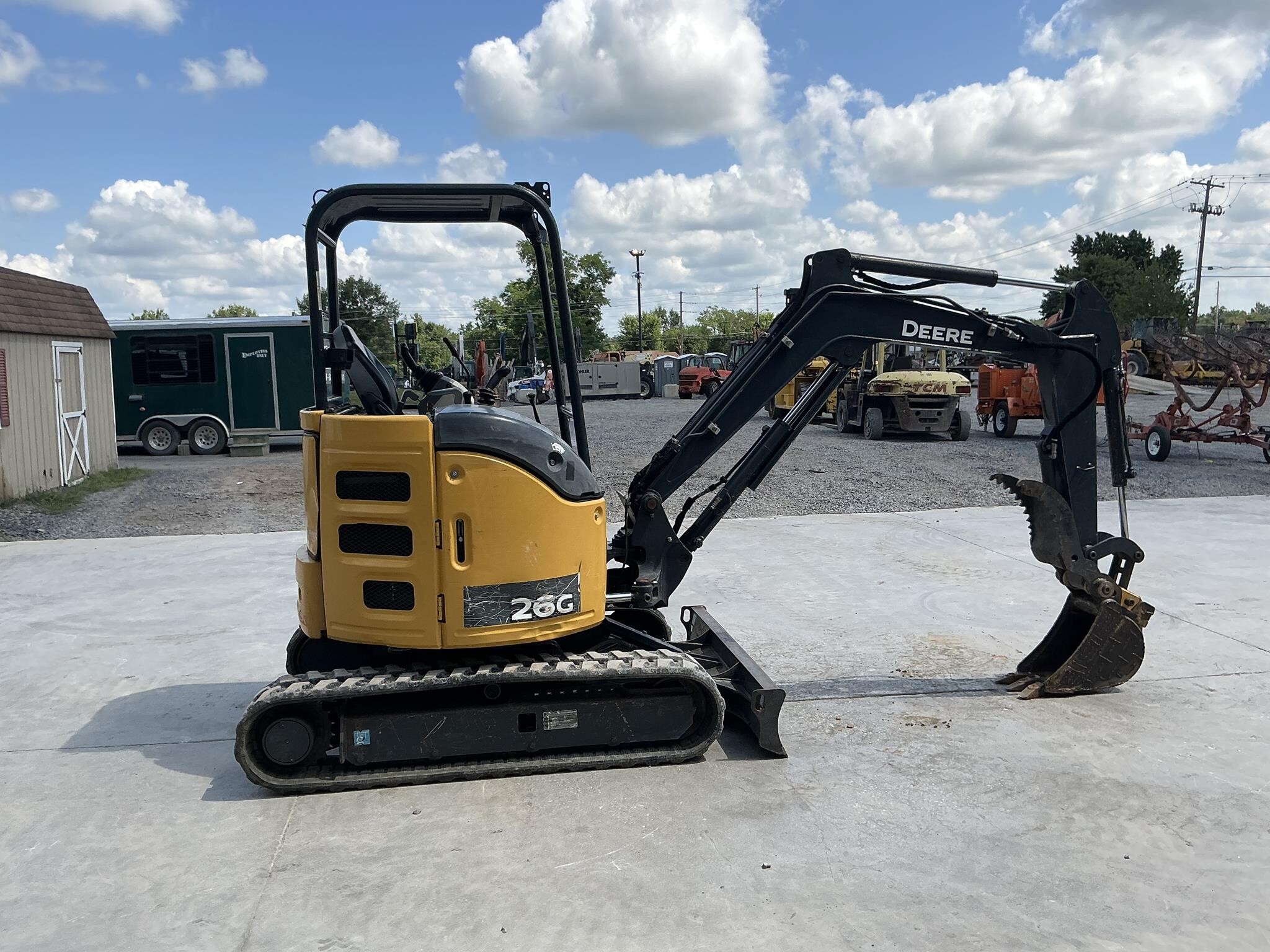 2018 Deere 26G Mini Excavator