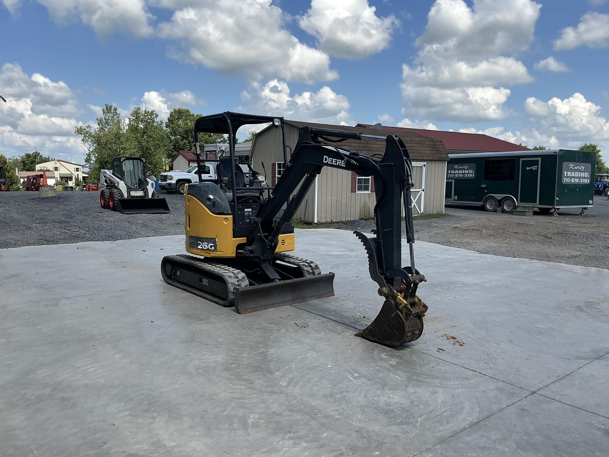 2018 Deere 26G Mini Excavator