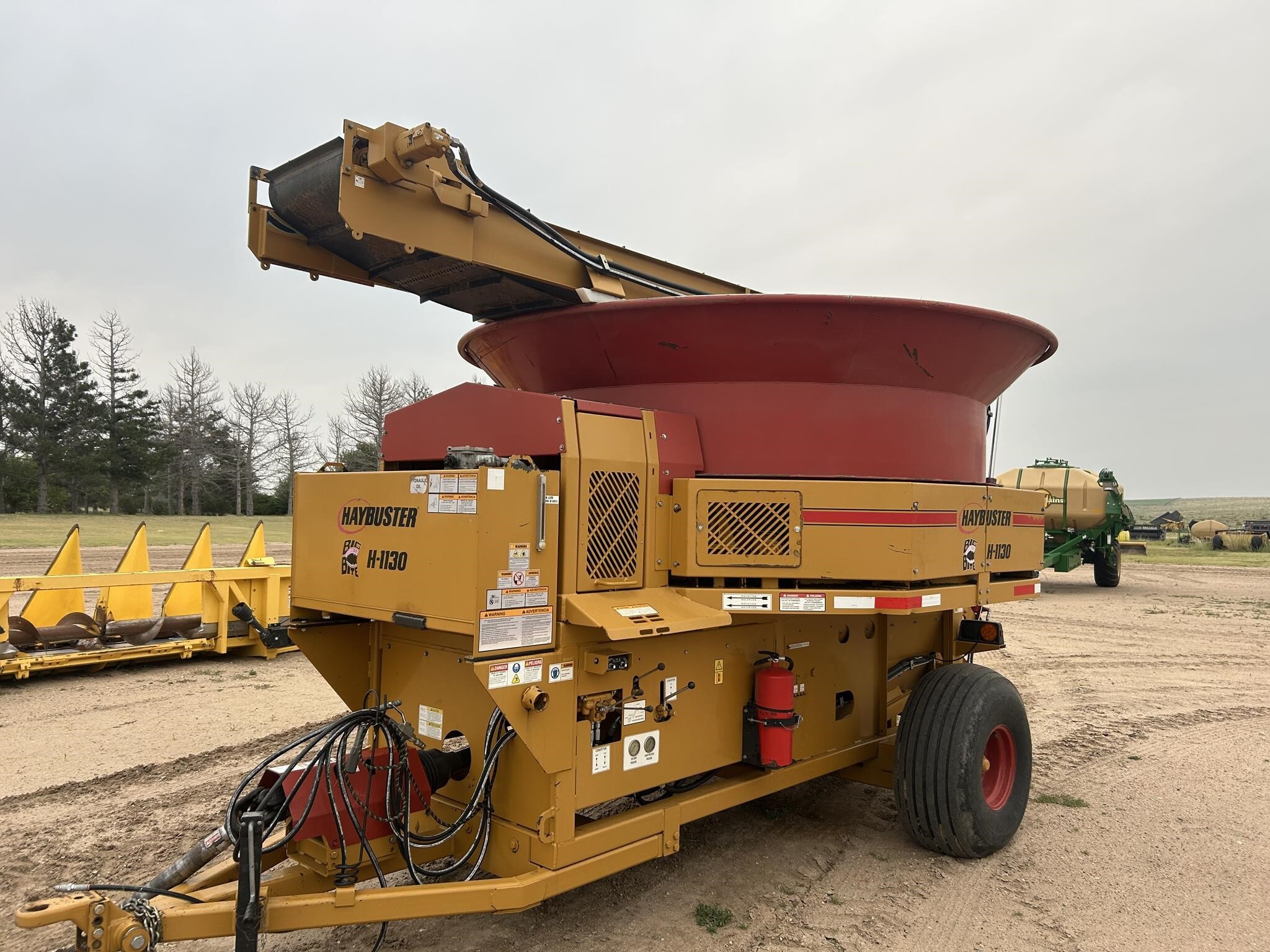 2017 Haybuster H1130 Grinders and Mixer