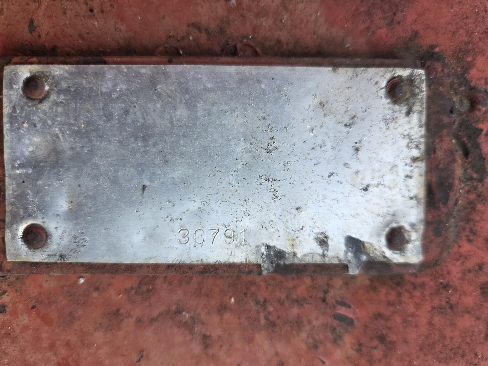 1979 White 588 Plow