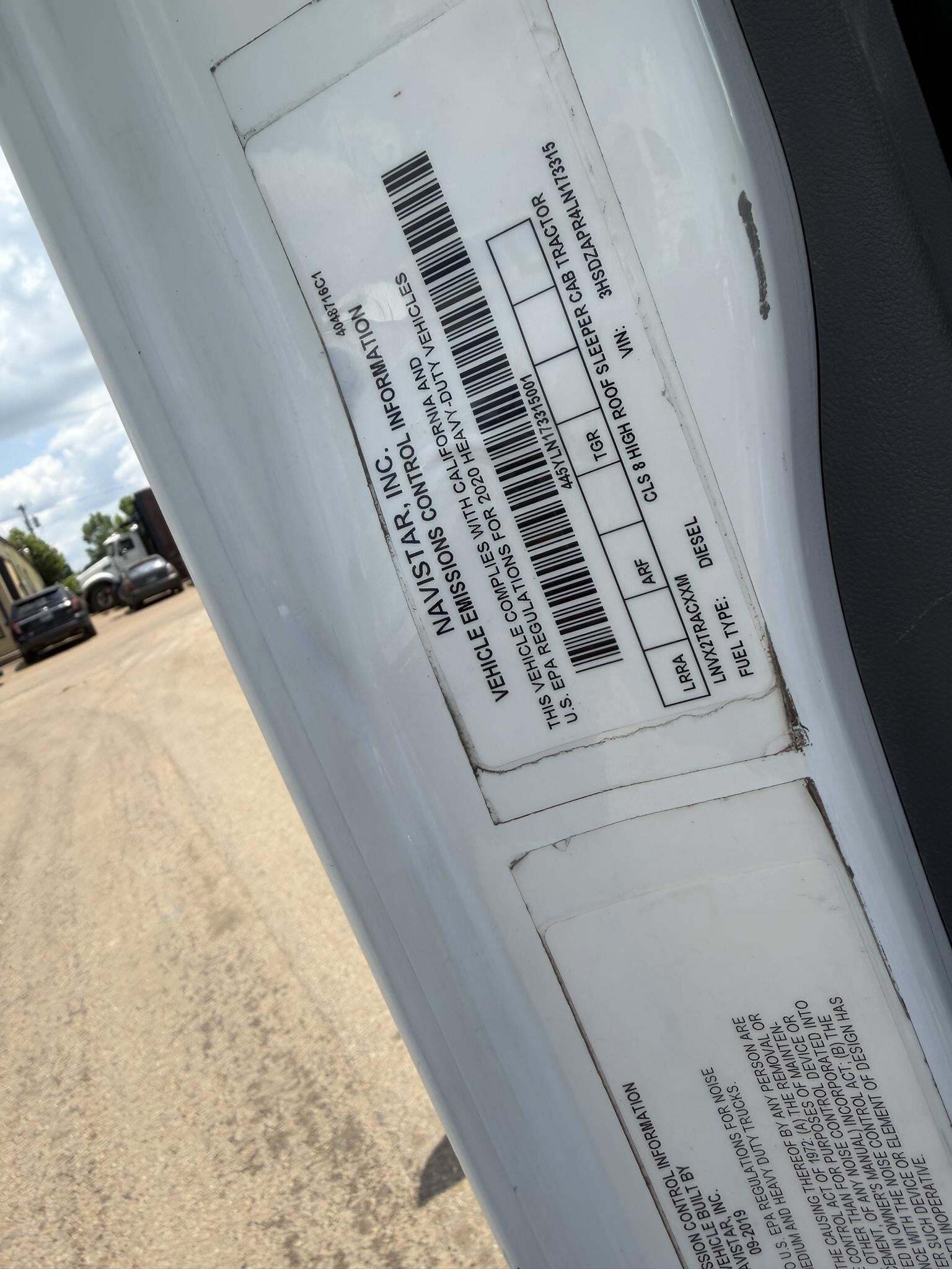 2020 International LT Semi Trucks/Trailer