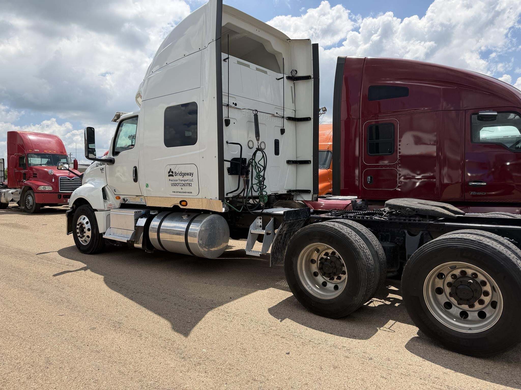 2020 International LT Semi Trucks/Trailer