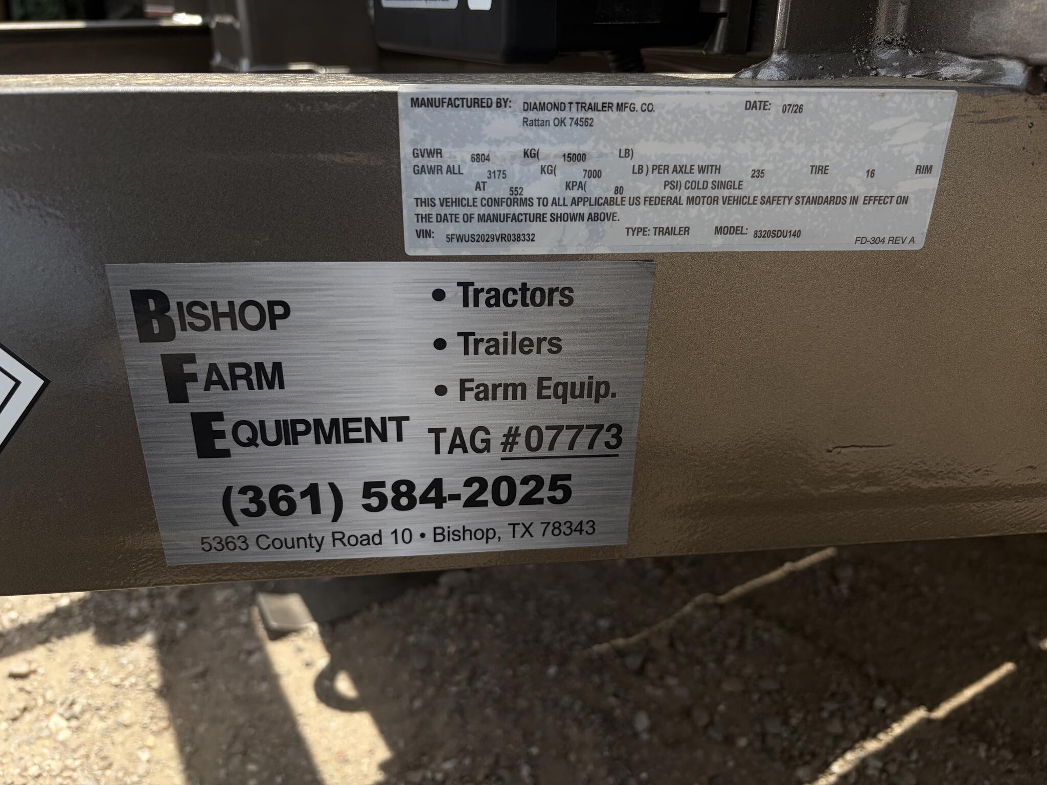 2027 Diamond T 20 Flatbed Trucks/Trailer