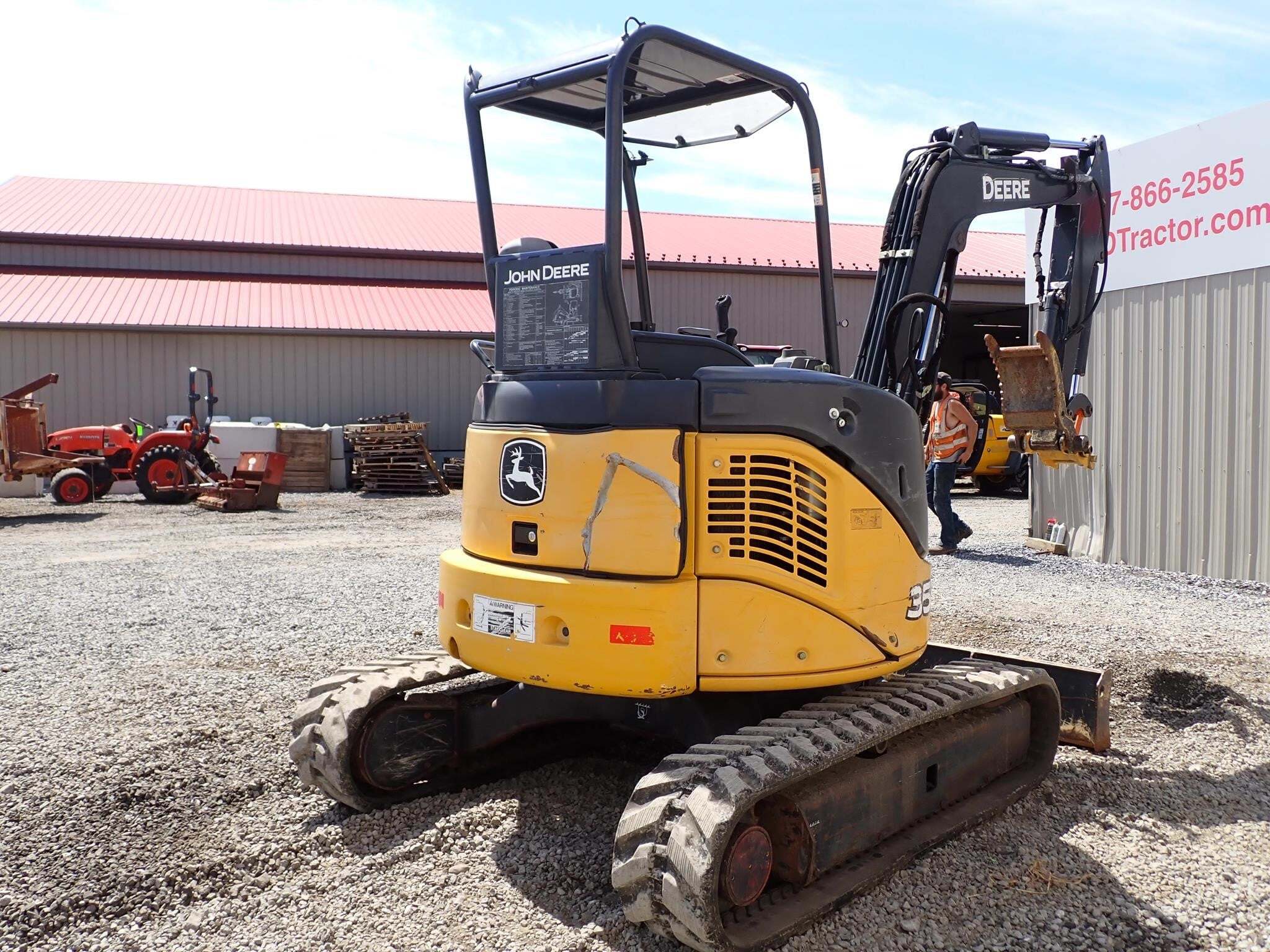 2011 Deere 35D Mini Excavator