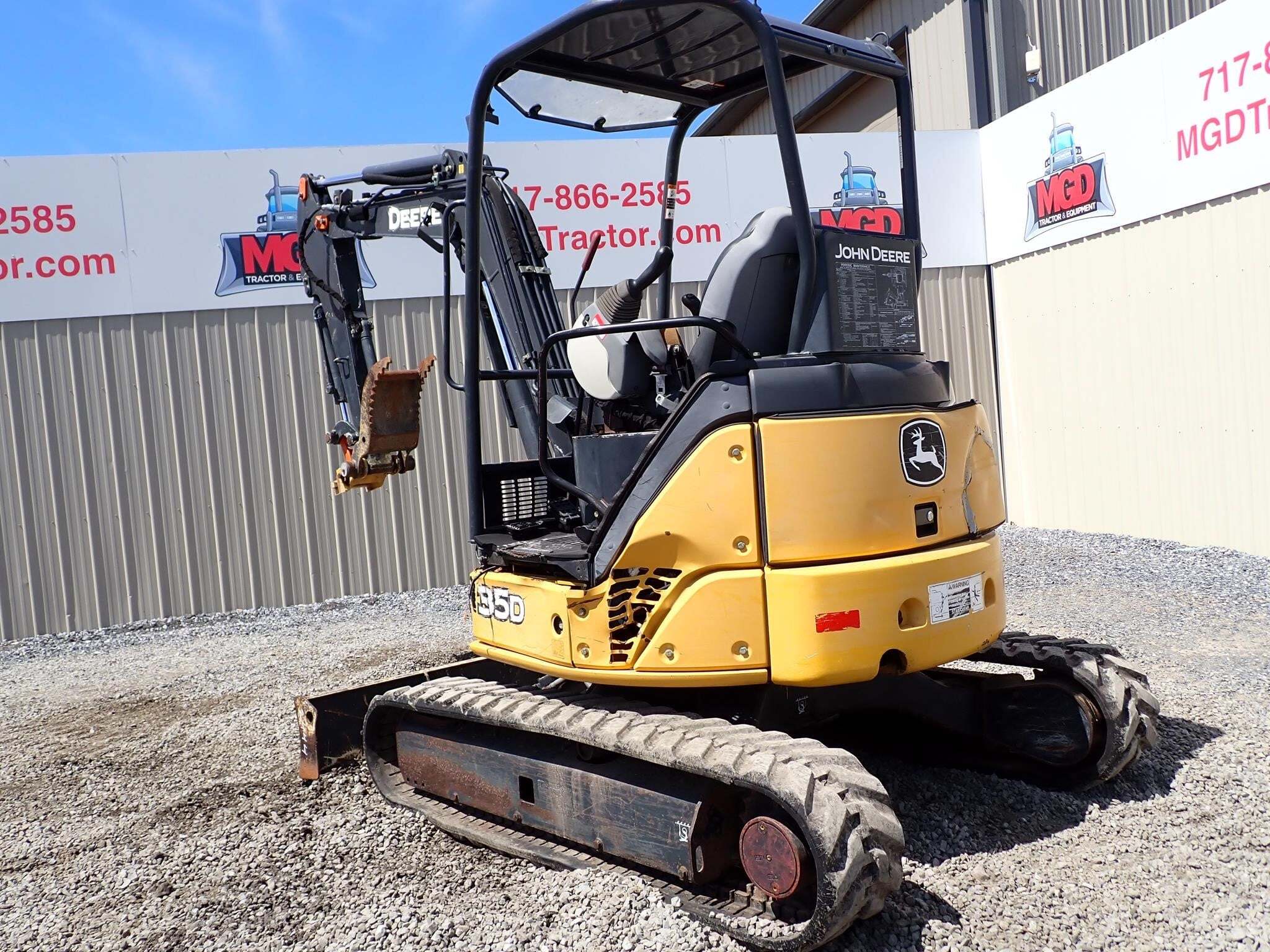 2011 Deere 35D Mini Excavator