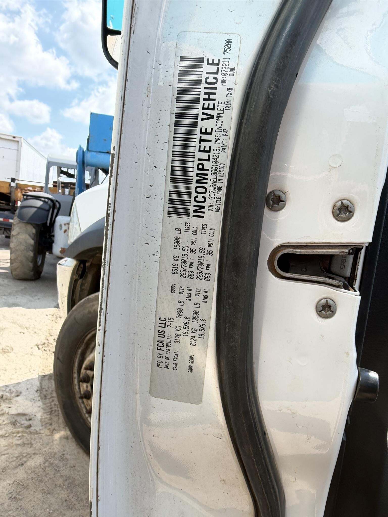 2016 RAM 5500 HD Pickup