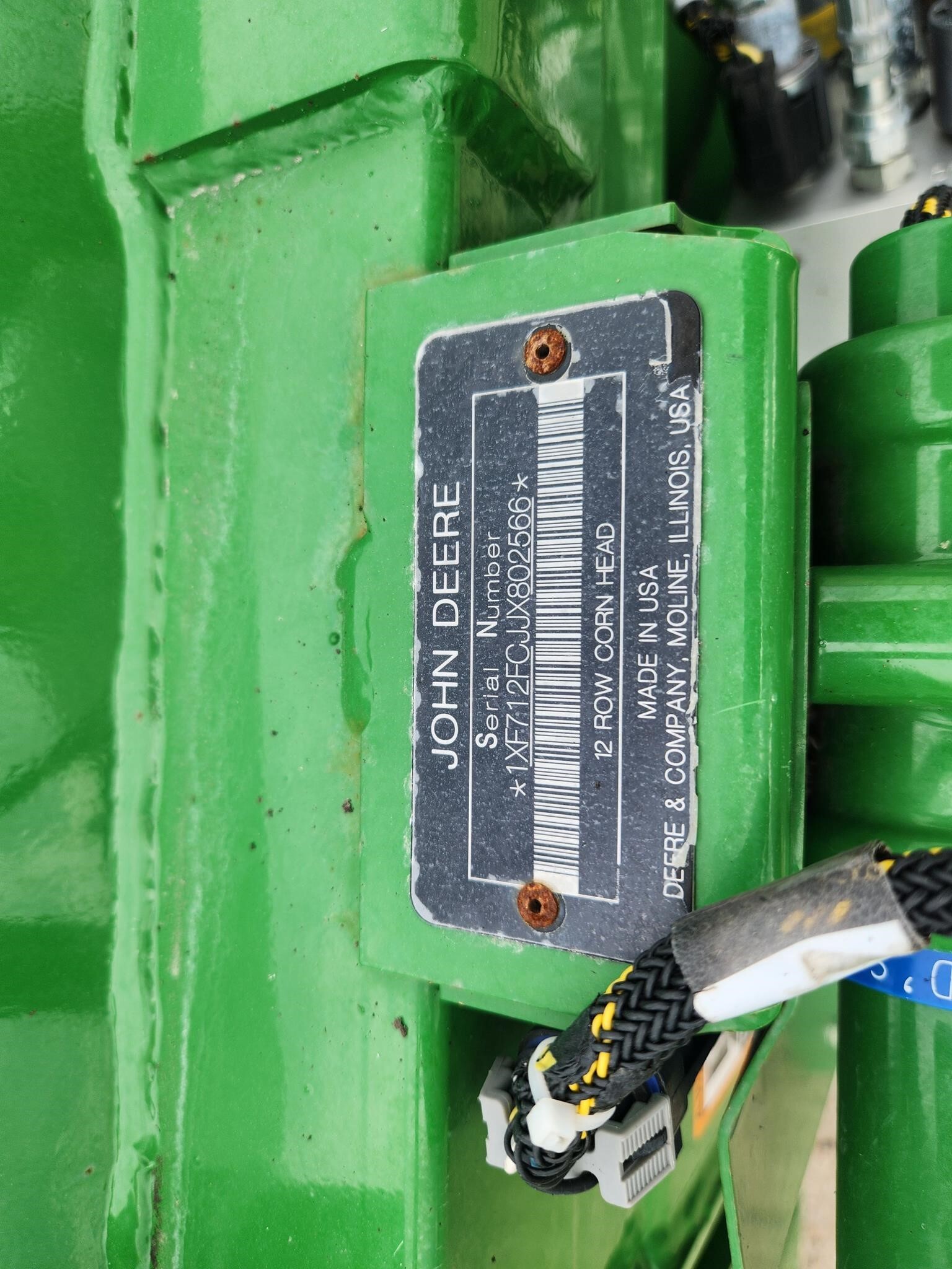 2018 John Deere 712FC Corn Head