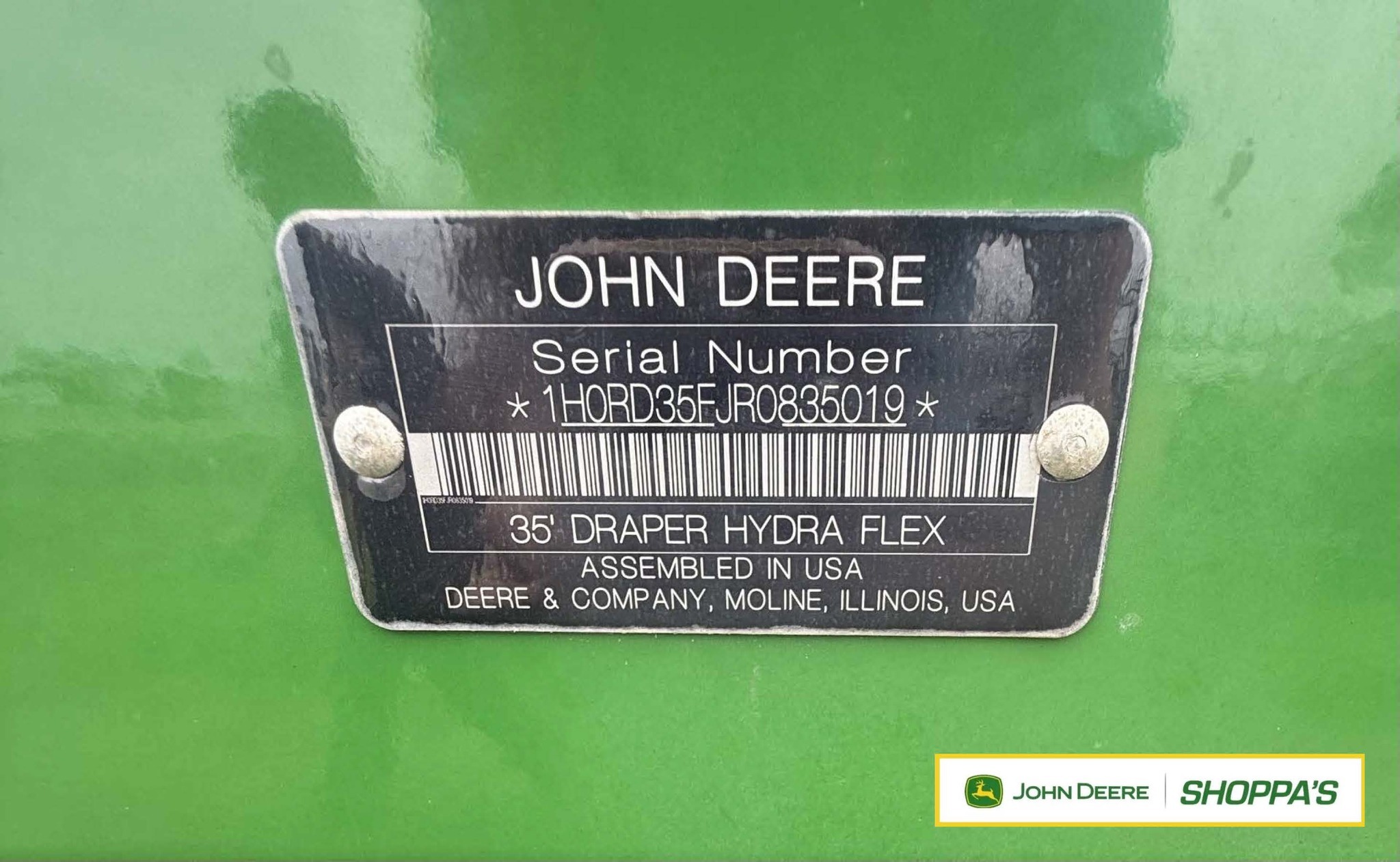 2025 John Deere RDF 35 Platform