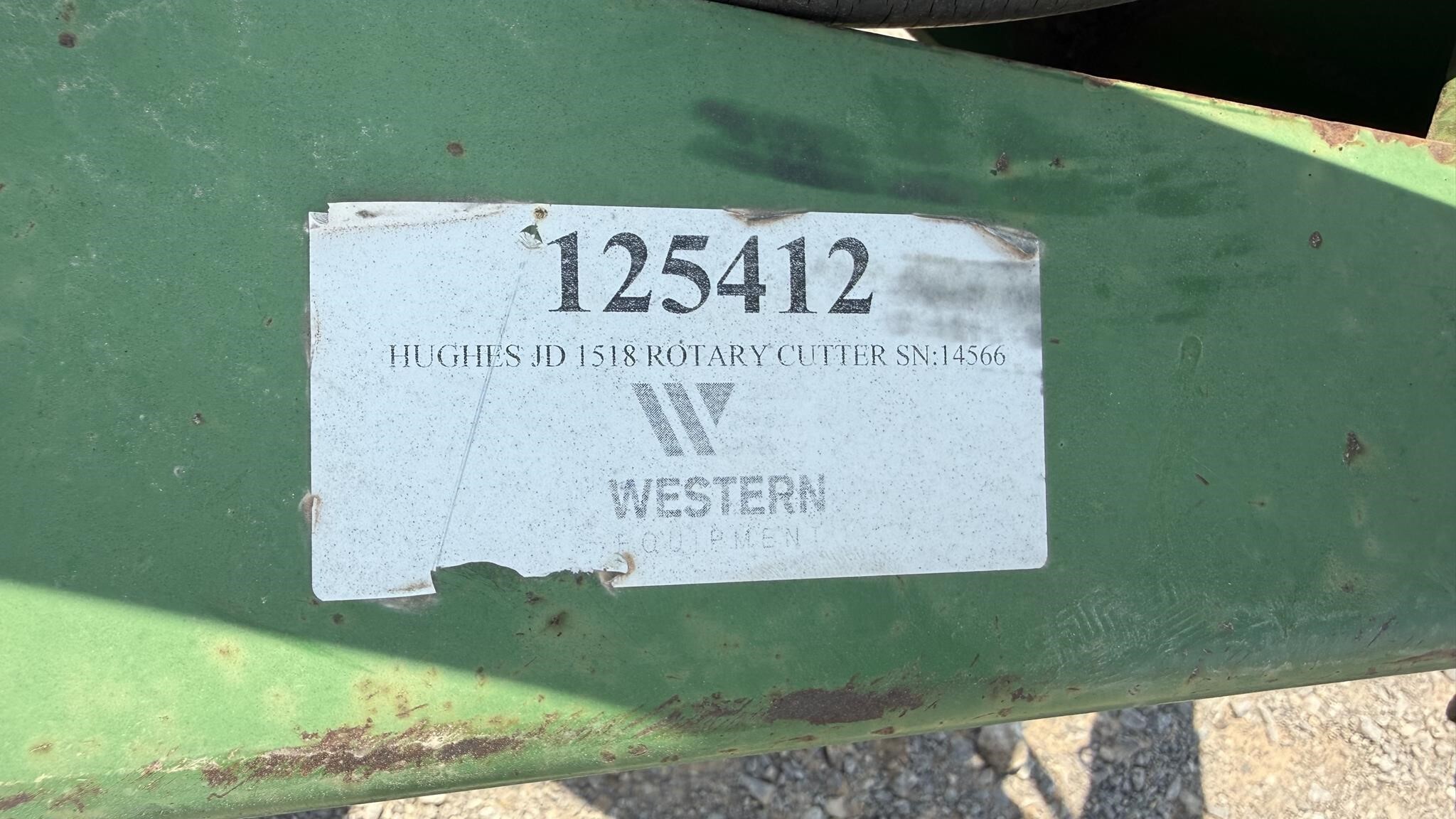 2001 John Deere 1518 Rotary Cutter
