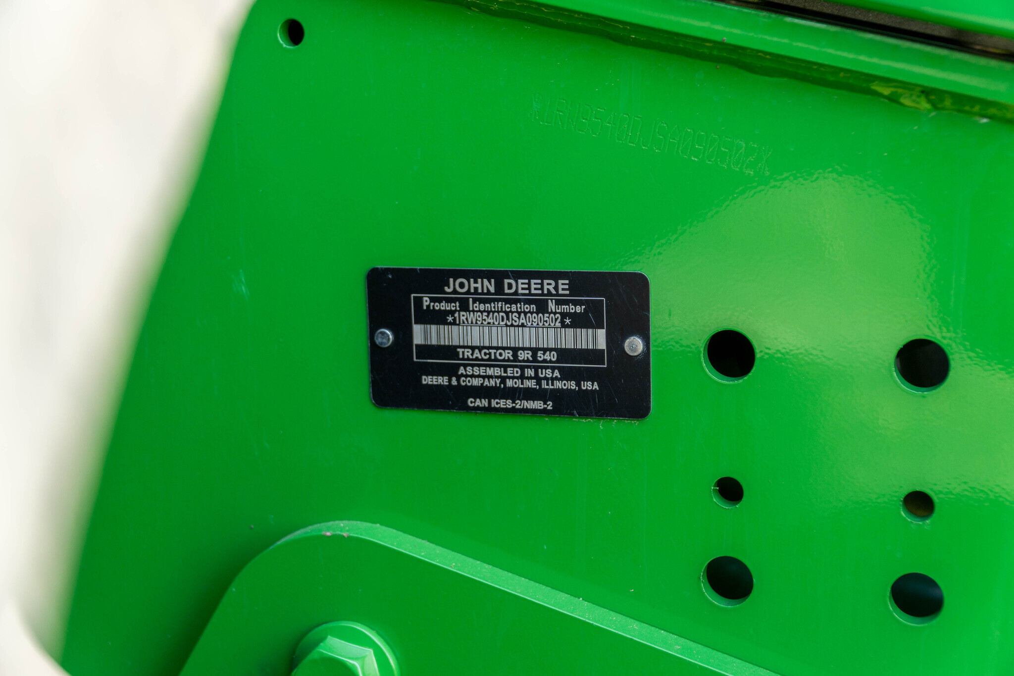 2025 John Deere 9R 540 Tractor
