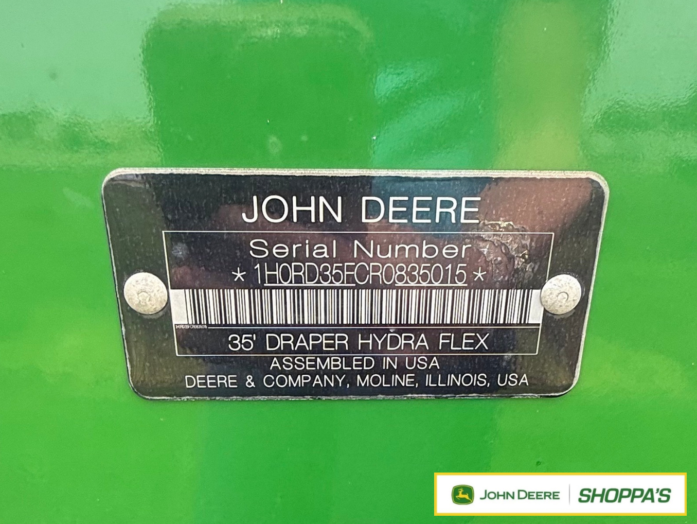 2025 John Deere RDF 35 Platform
