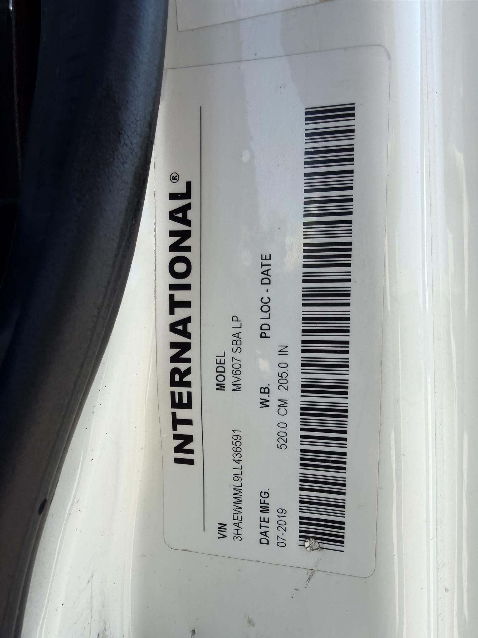 2020 International MV Box Trucks/Trailer