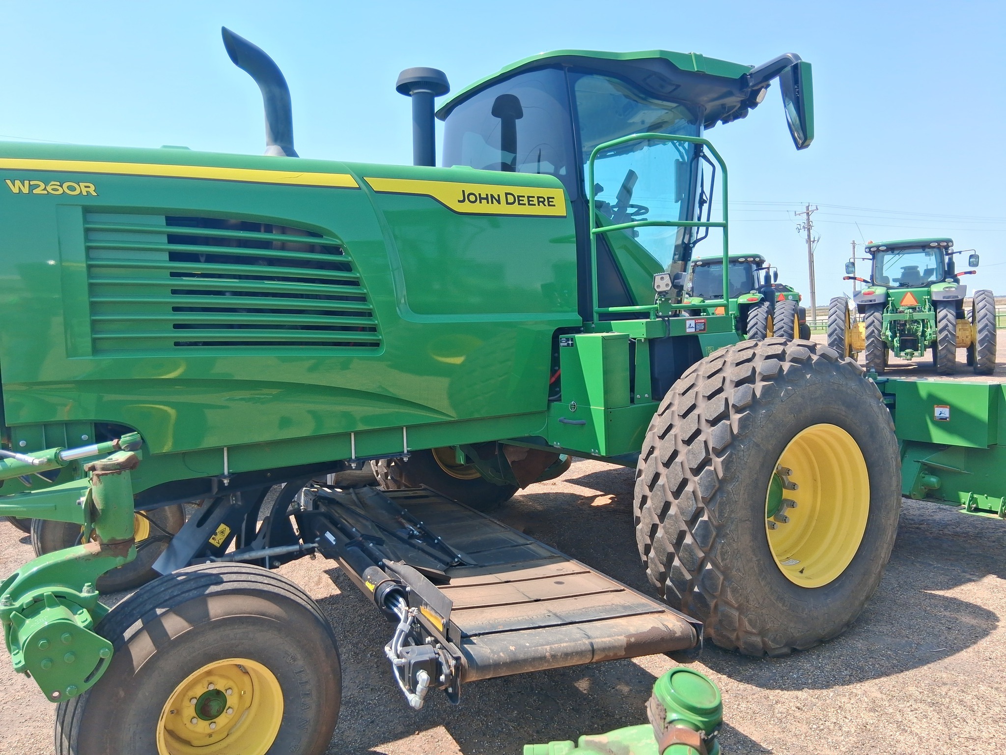 2022 John Deere W260R Self-Propelled Windrowers and Swather