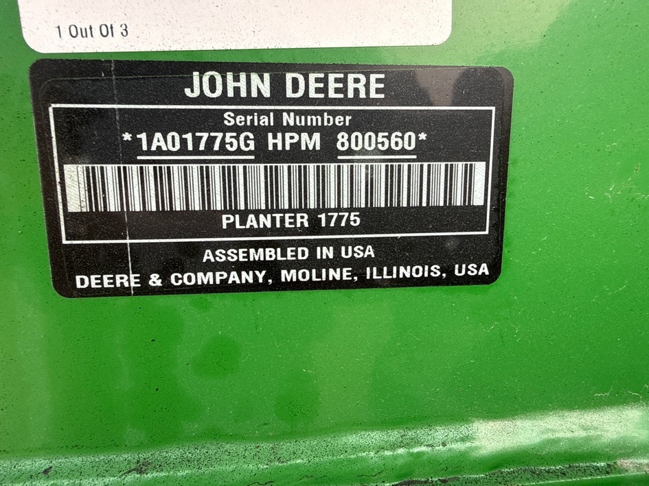 2023 John Deere 1775NT Planter