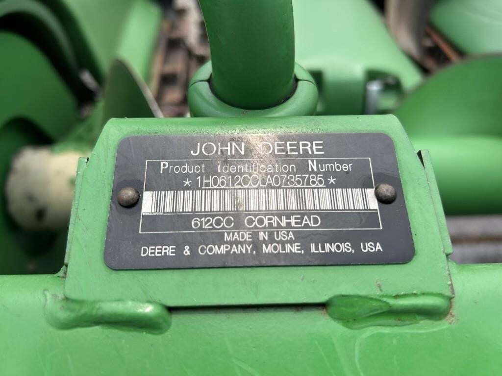 2011 John Deere 612C Corn Head
