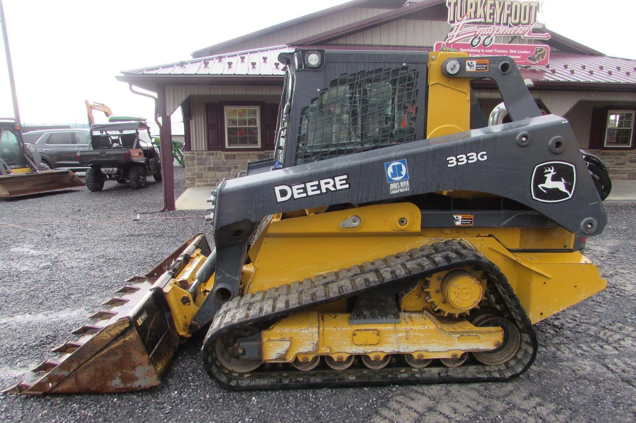 2022 Deere 333G Skid Steer