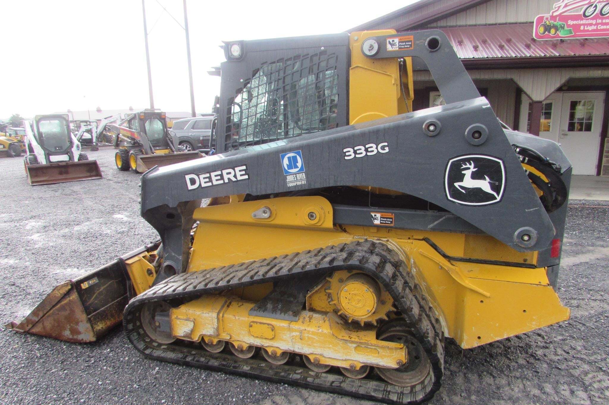 2022 Deere 333G Skid Steer