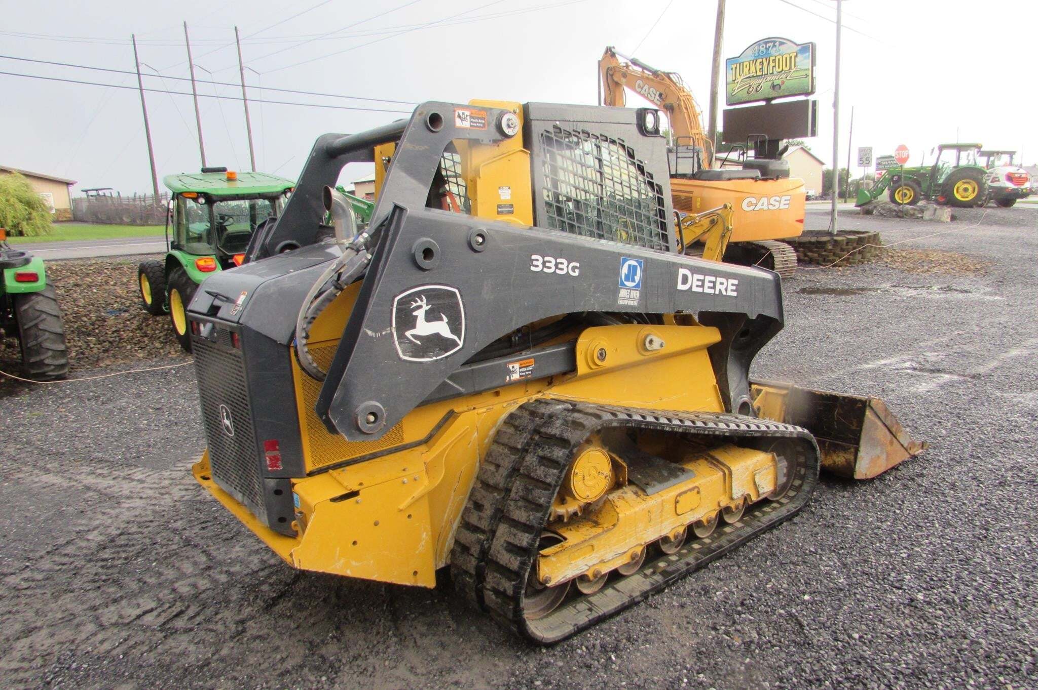 2022 Deere 333G Skid Steer